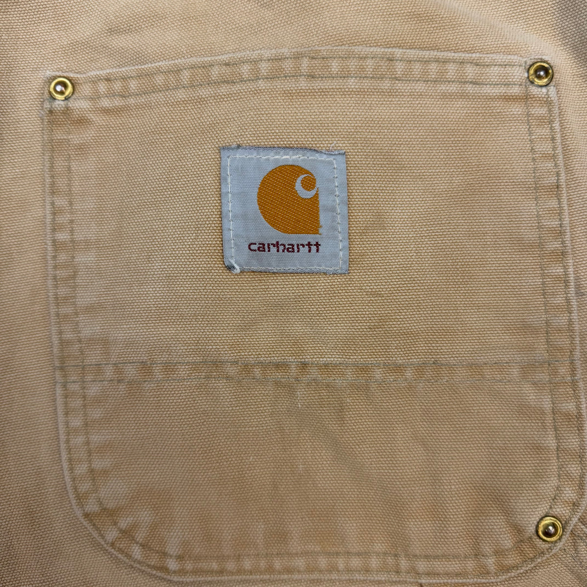 Vintage Carhartt Double Knee Pants Beige