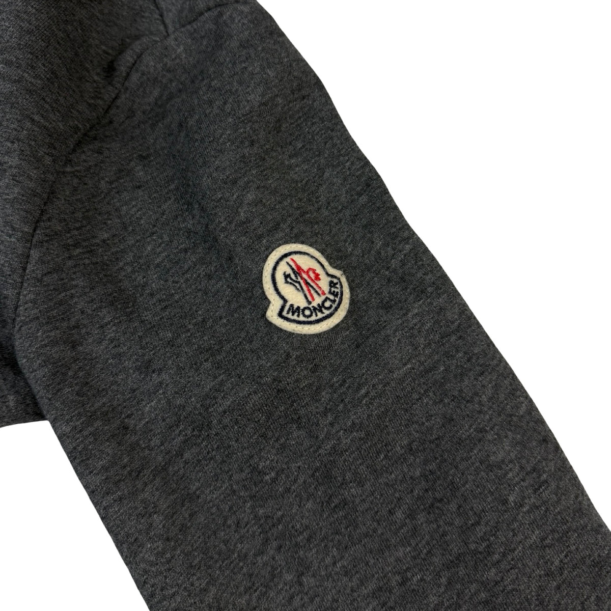 Moncler Maglia Cardigan Hoodie Grey