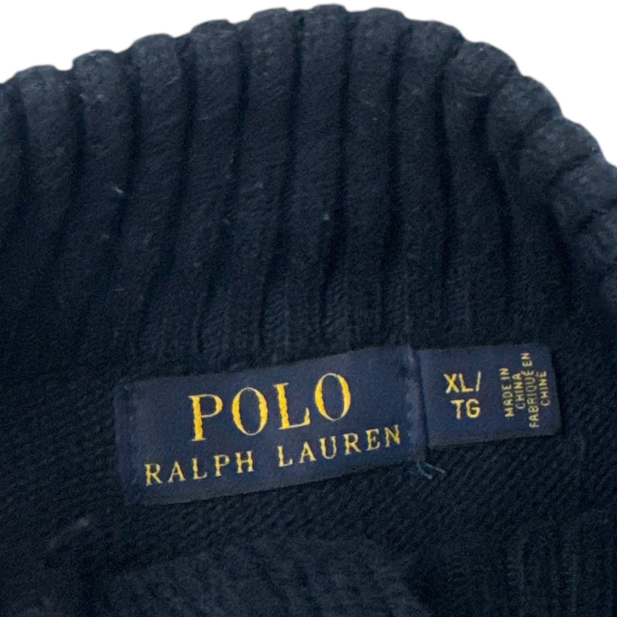 Polo Ralph Lauren Collared Knit Jumper Navy