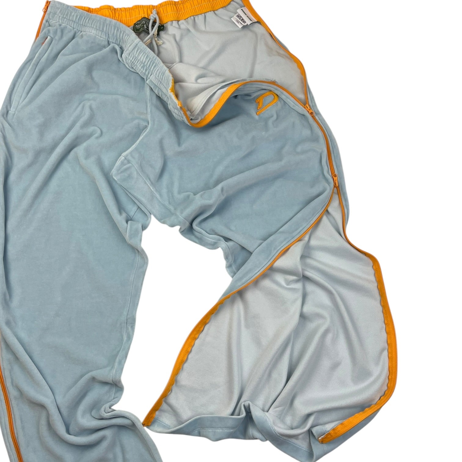 Denim Tears 5Q Zip Pants Light Blue
