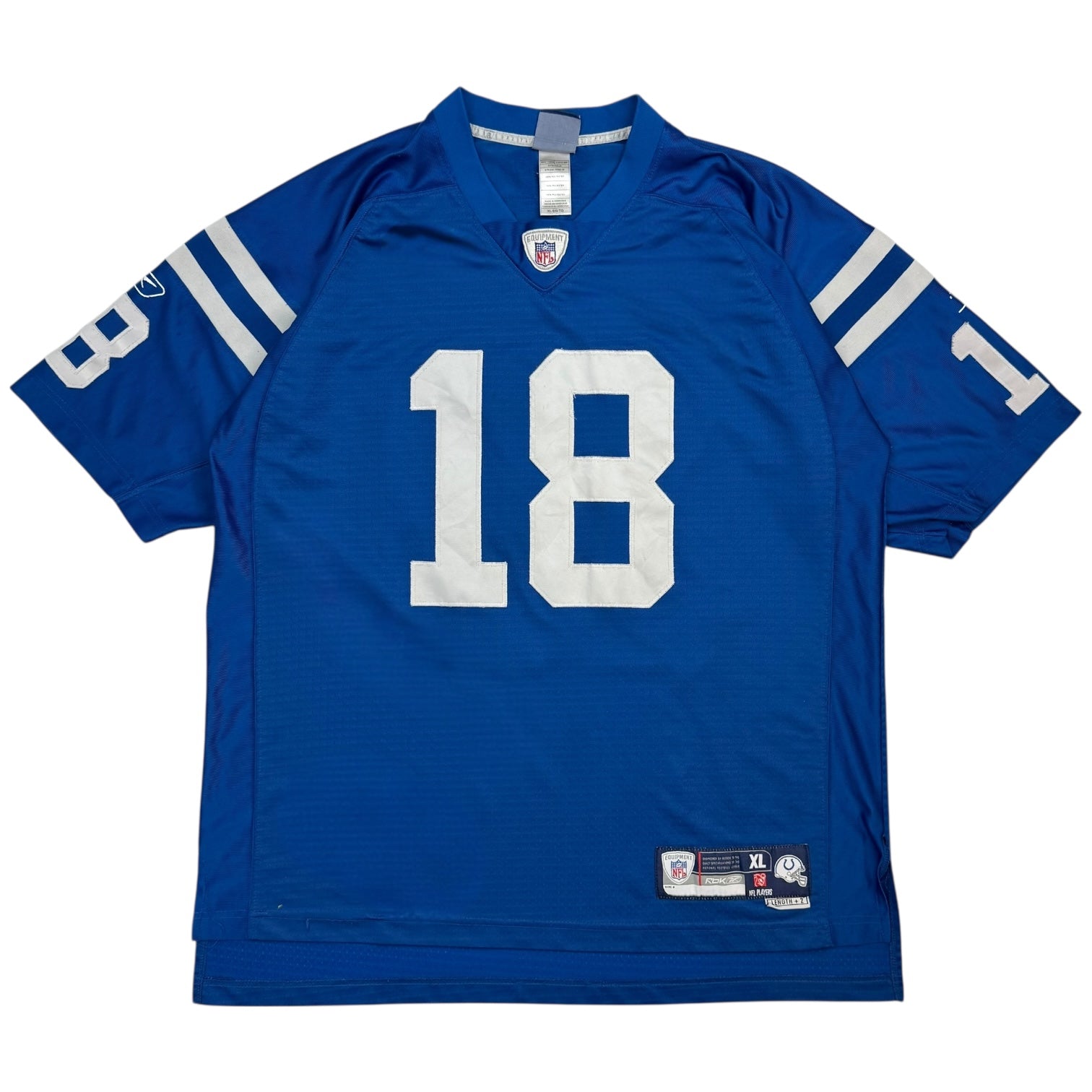 Vintage Reebok Indianapolis Colts Peyton Manning Jersey Blue