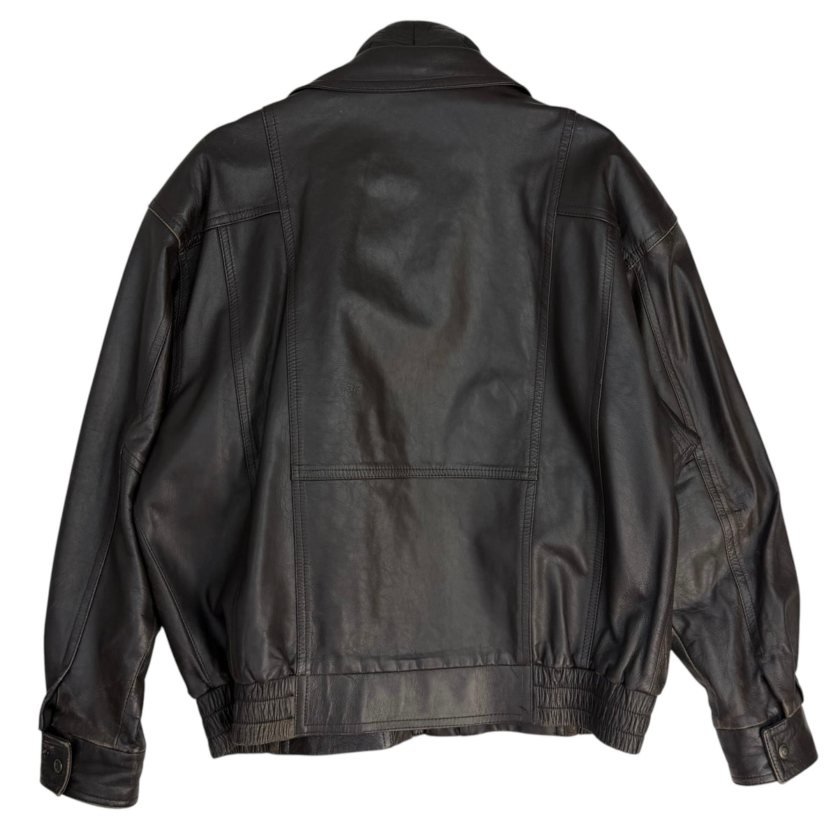 Vintage Gabriel Collection Leather Jacket Dark Brown