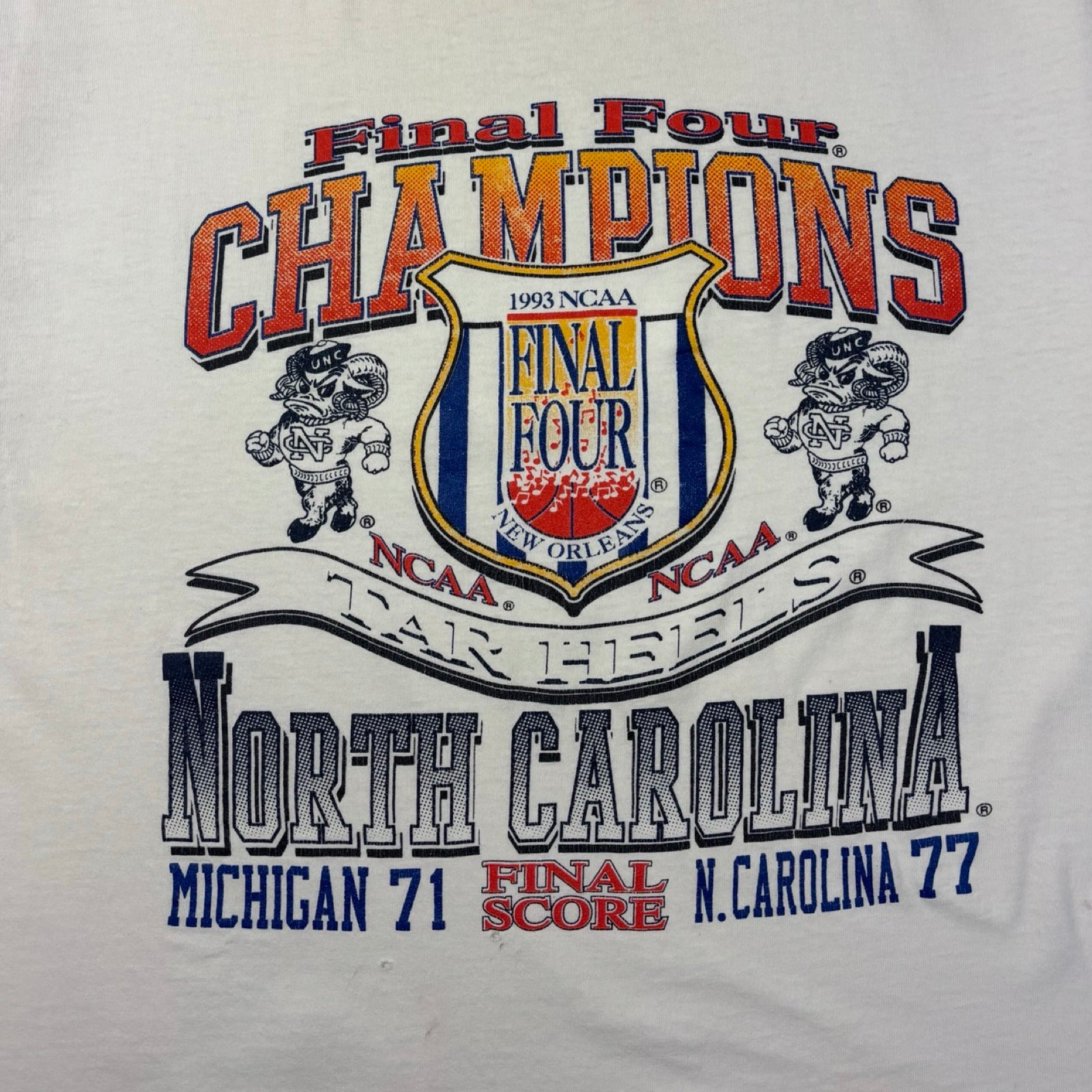 1993 NCAA Final Four T-Shirt White