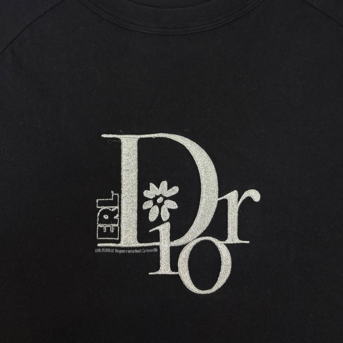 Dior x ERL Relaxed Tee Black