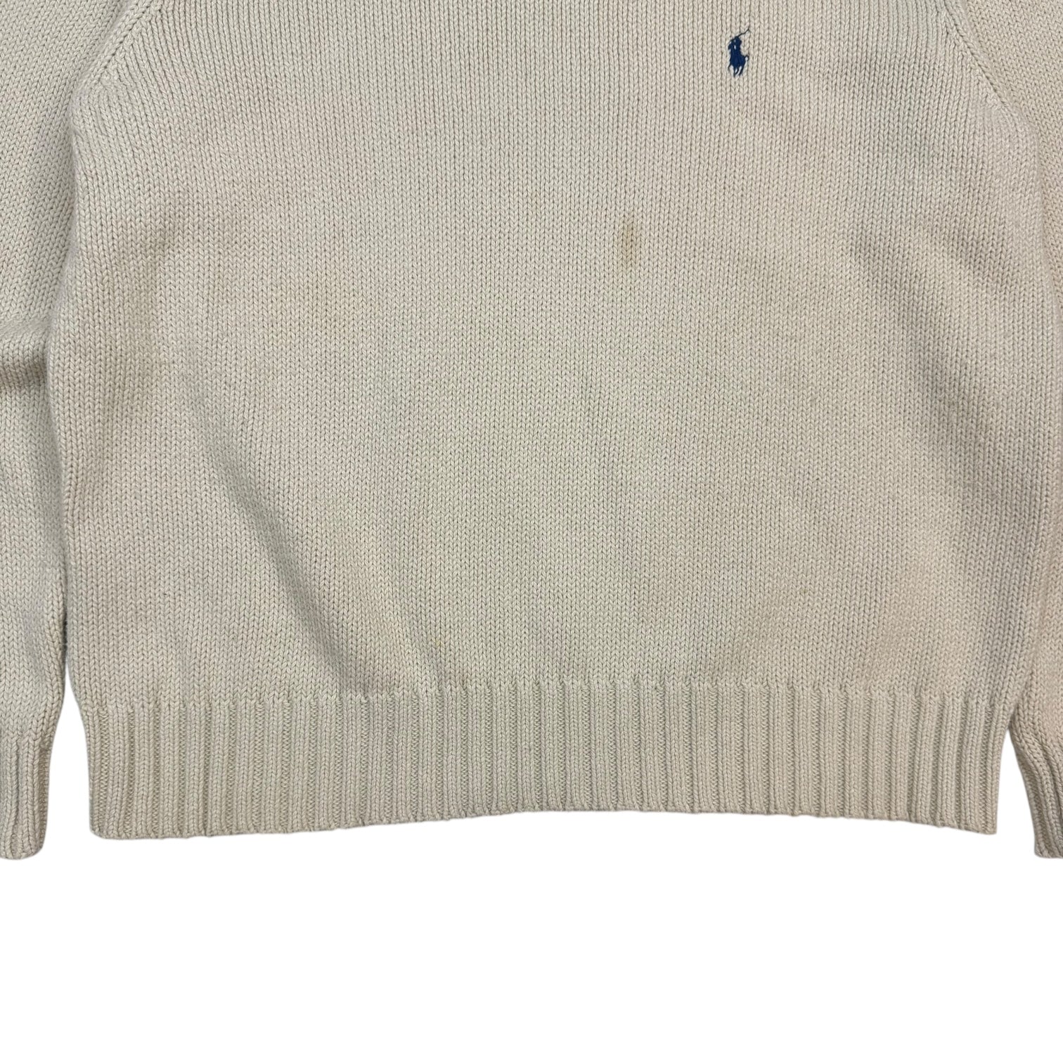 Vintage Polo Ralph Lauren Knit Crewneck Cream