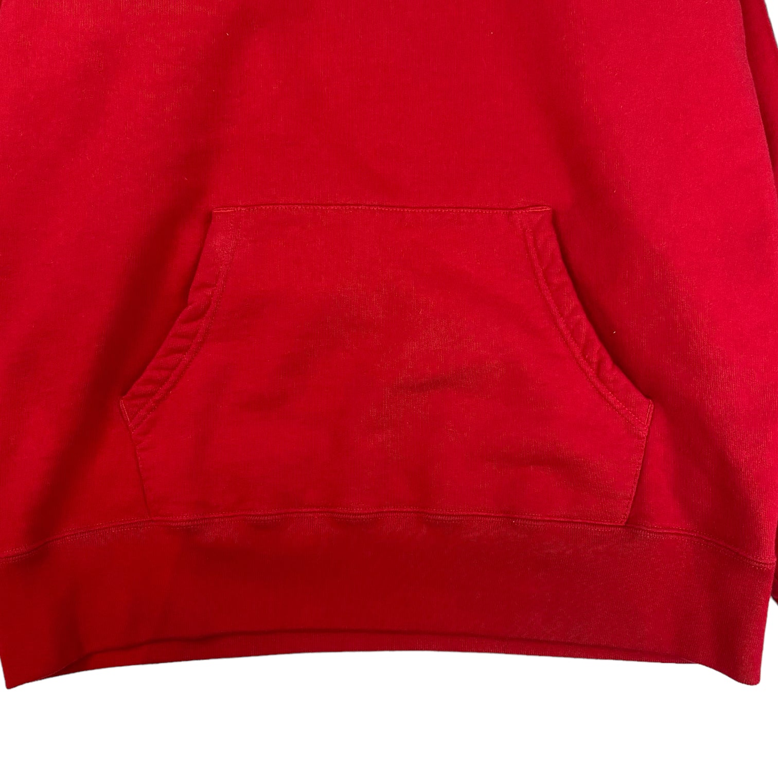 Supreme Paneled Hoodie Red