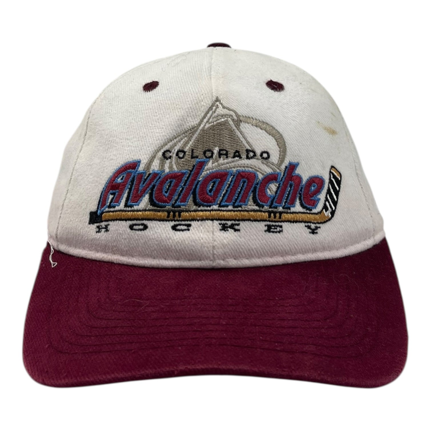Vintage CCM Colorado Avalanche Snap Back Hat