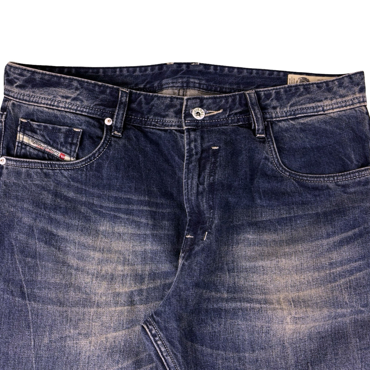 Vintage Y2K Diesel Safado Straight Jean Pant Medium Washed Blue