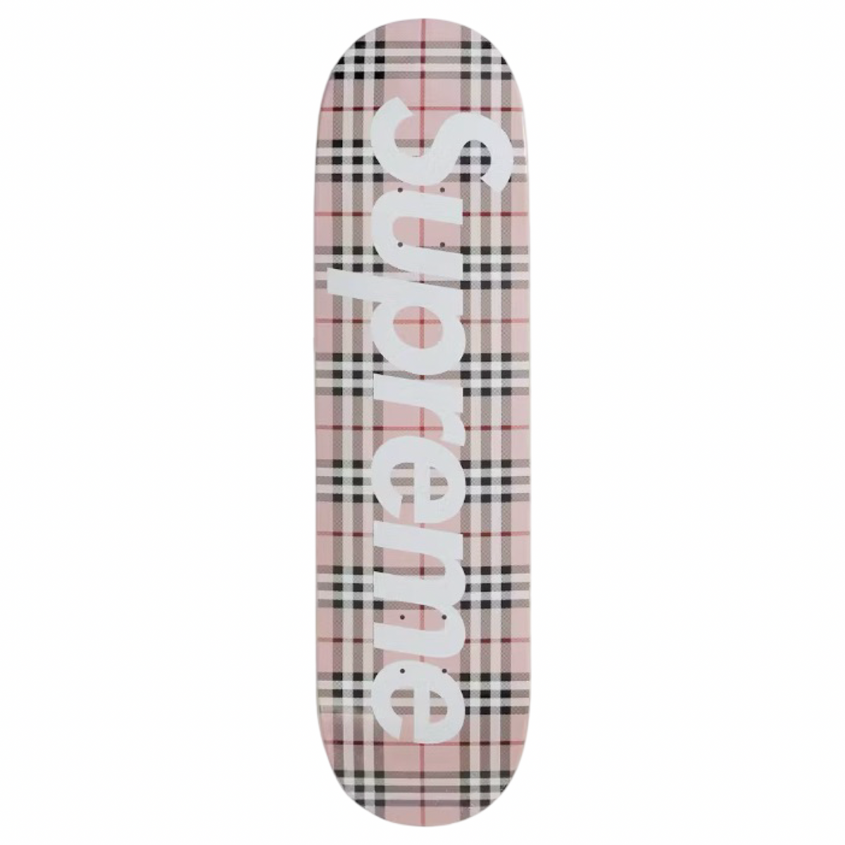 【新品】Supreme Burberry デッキ　シュリンク付 Supreme Burberry Skateboard Deck Pink