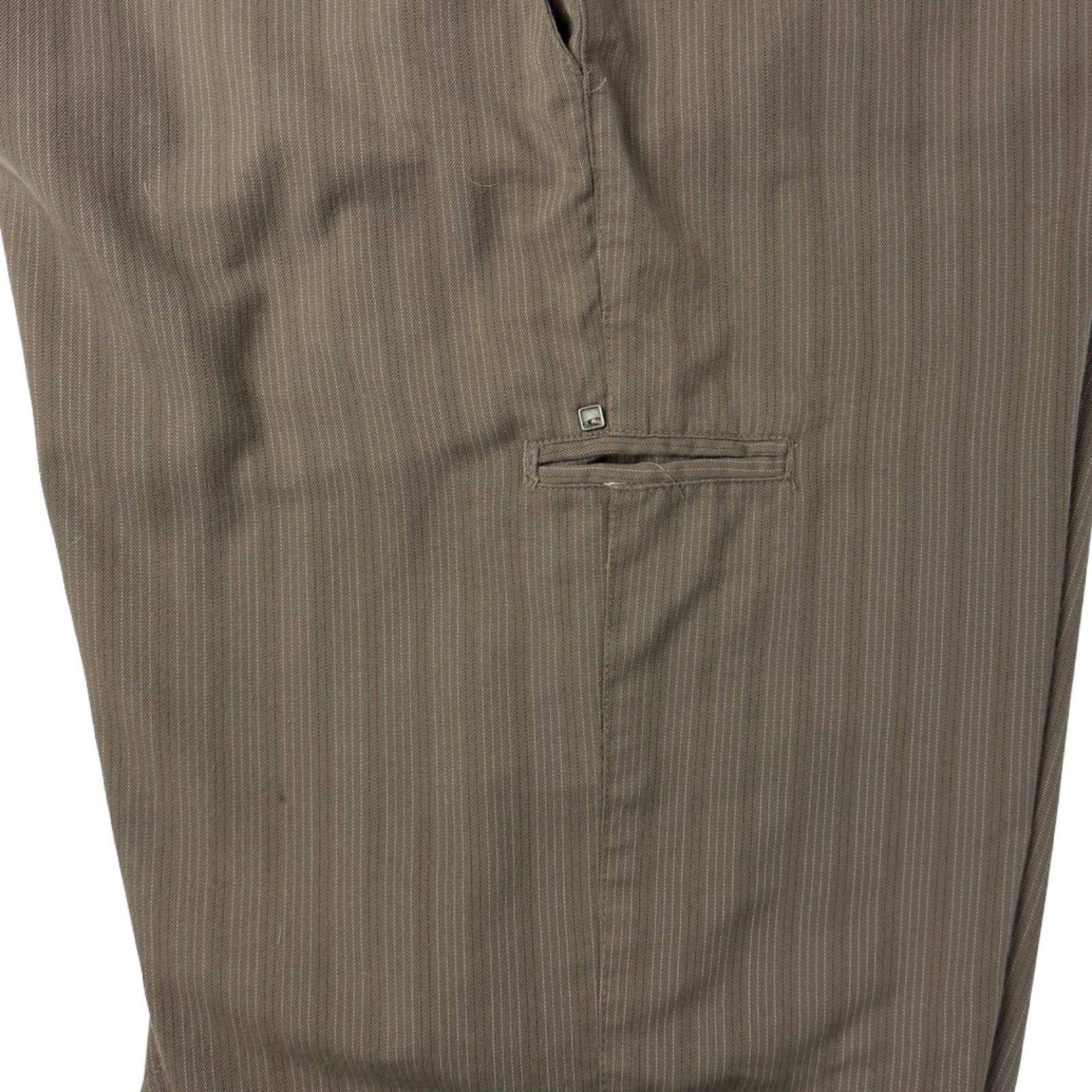 Vintage Y2K O’Neill Striped Shorts Light Taupe