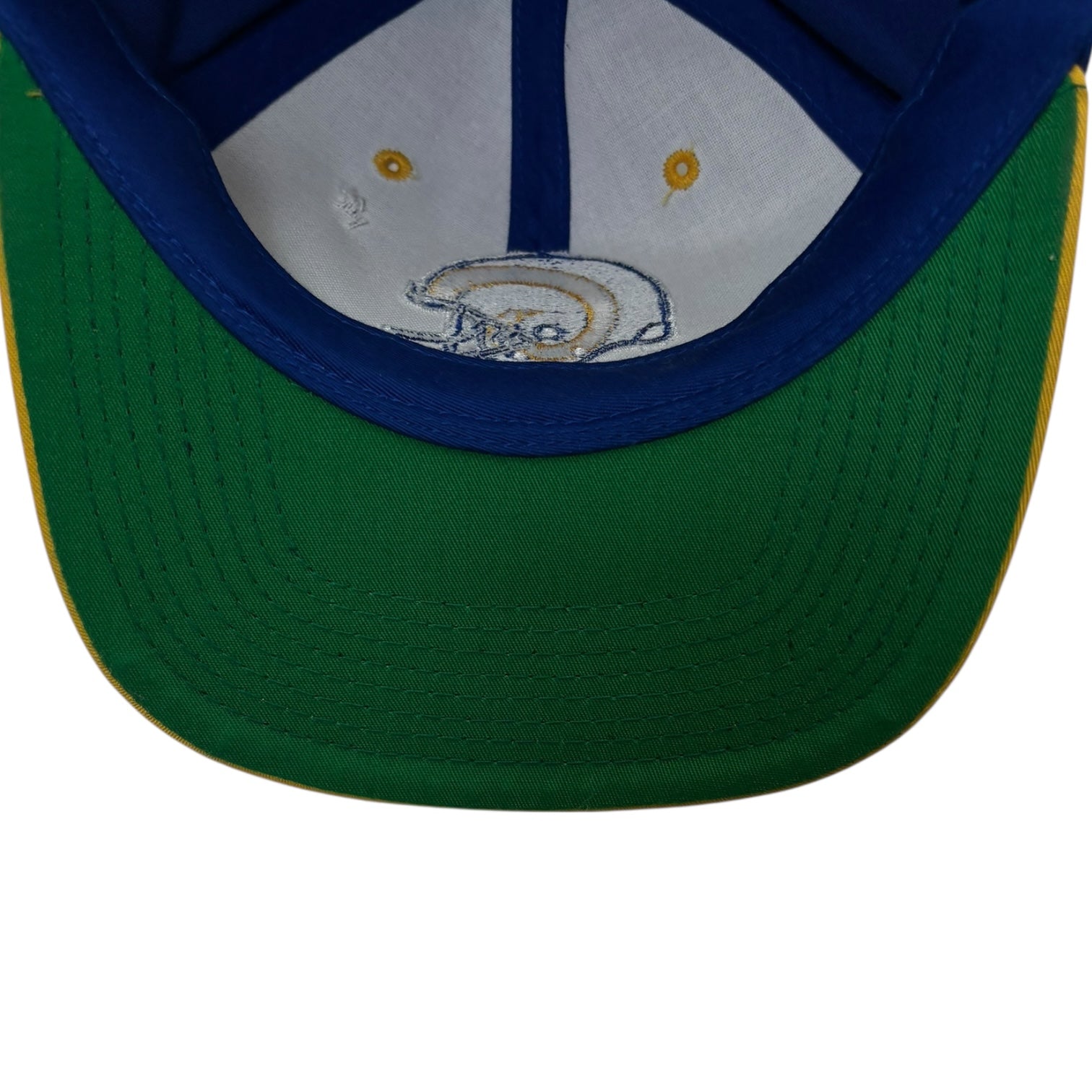 Vintage St. Louis Rams SnapBack Hat Blue/Yellow