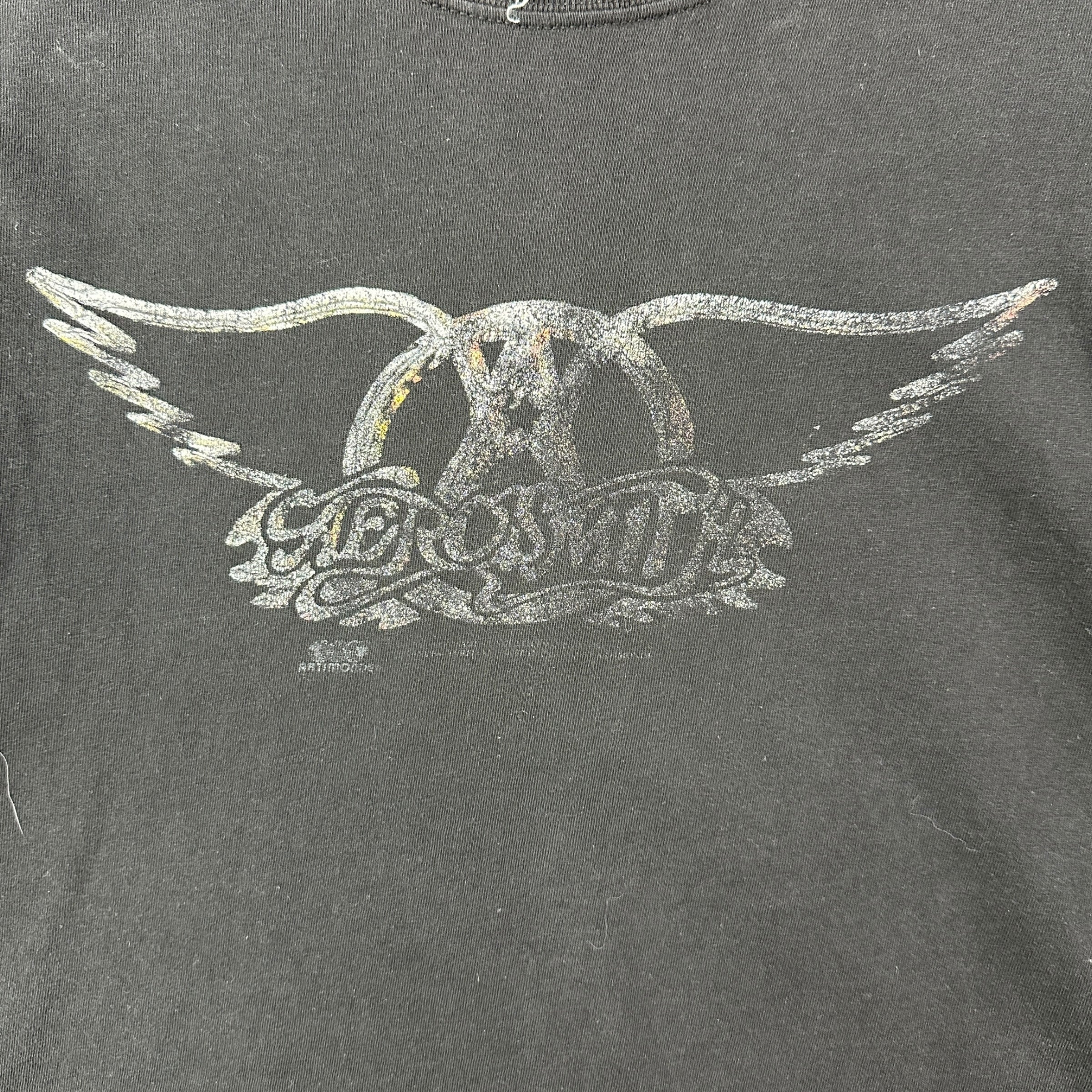 Vintage Aerosmith Tour Tee Black