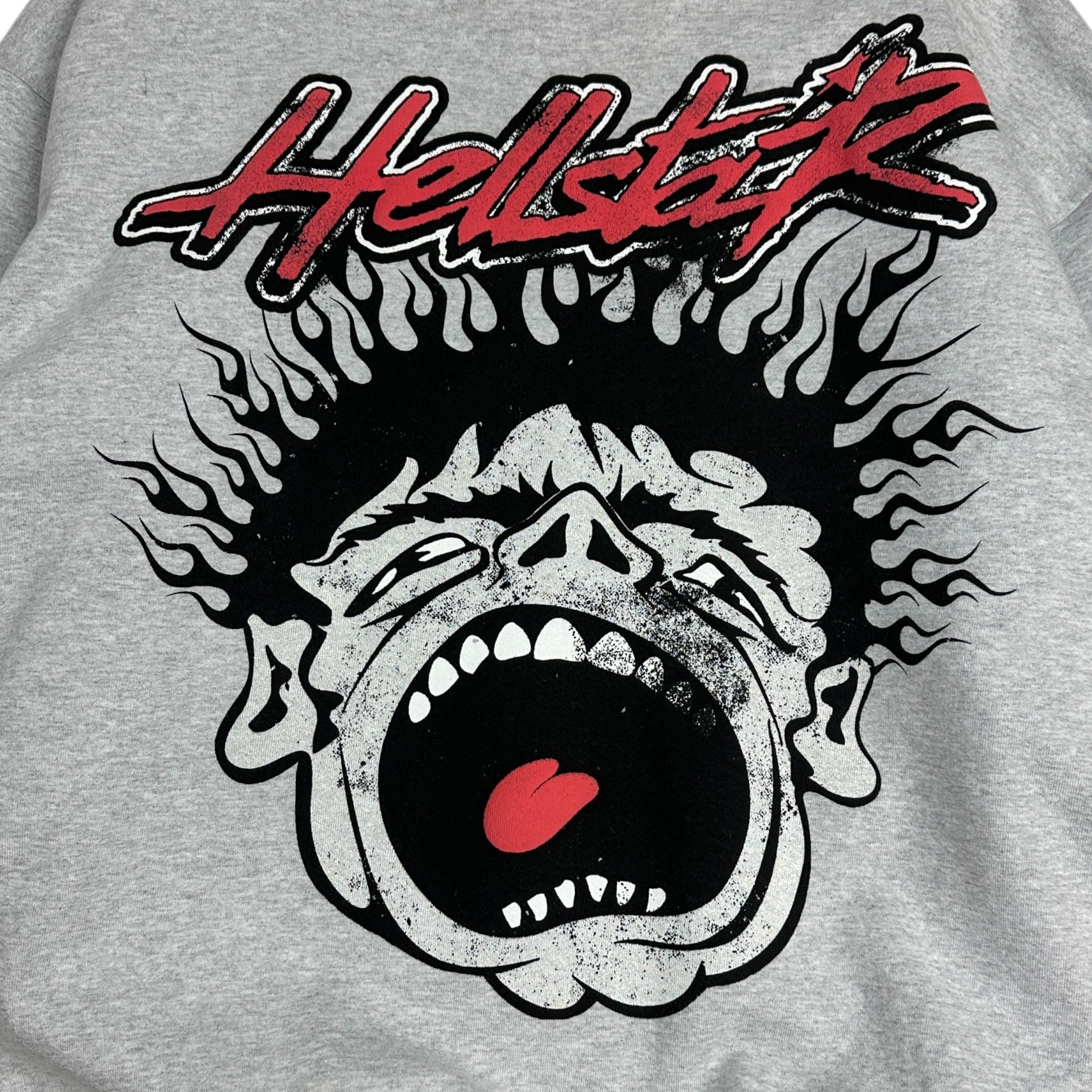 Hellstar Studios Records Crewneck Heather Grey