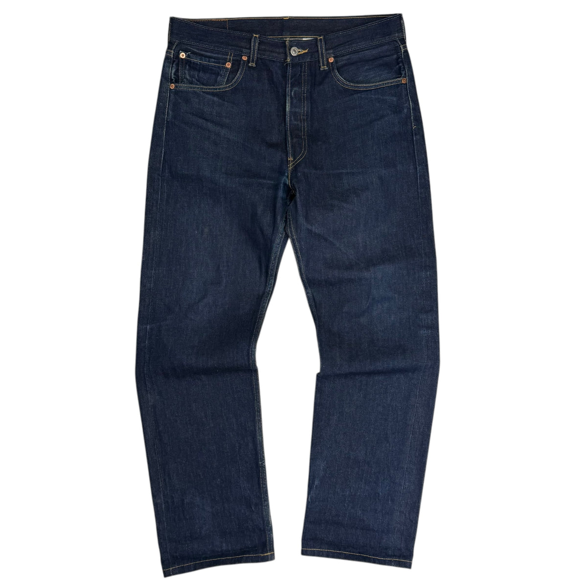 Vintage Levi’s 501 Raw Selvedge Denim Jeans Indigo