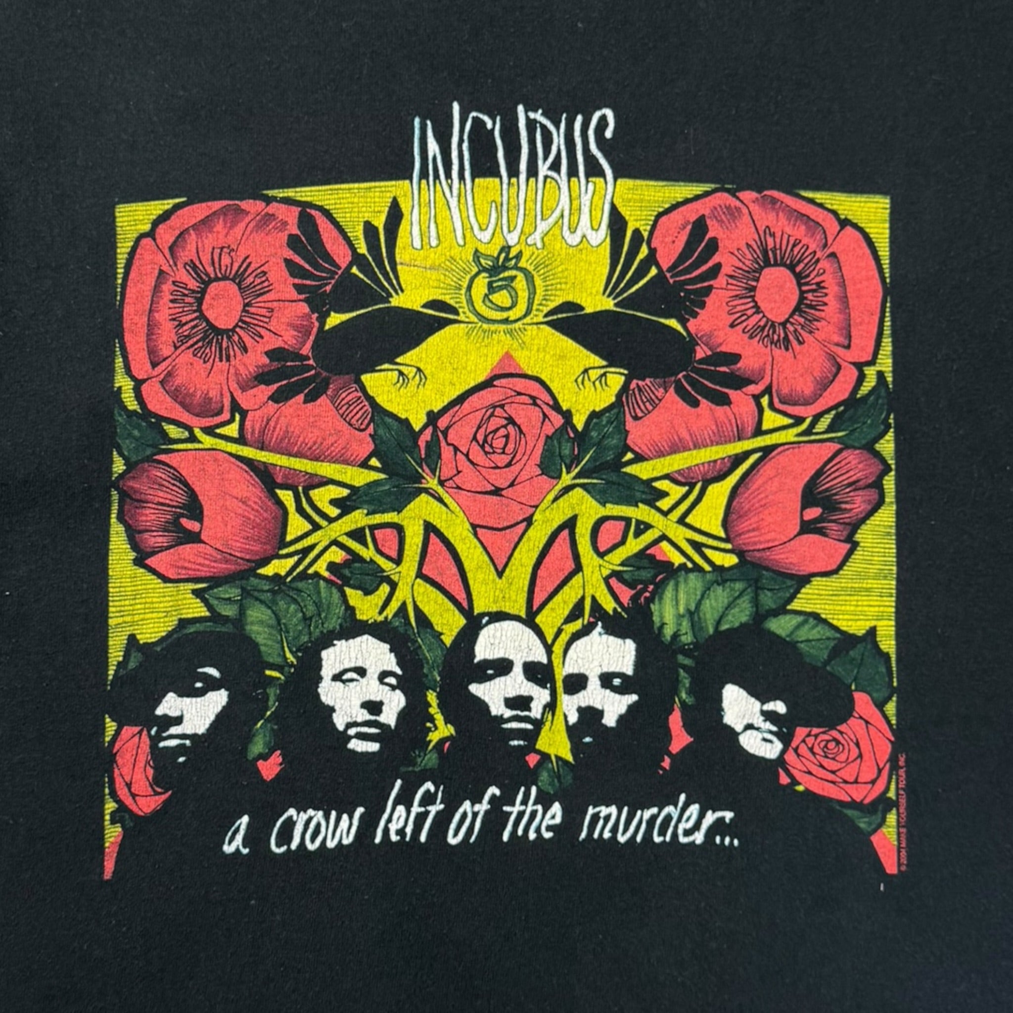 2004 Incubus ‘A Crow Left of the Murder’ T-Shirt