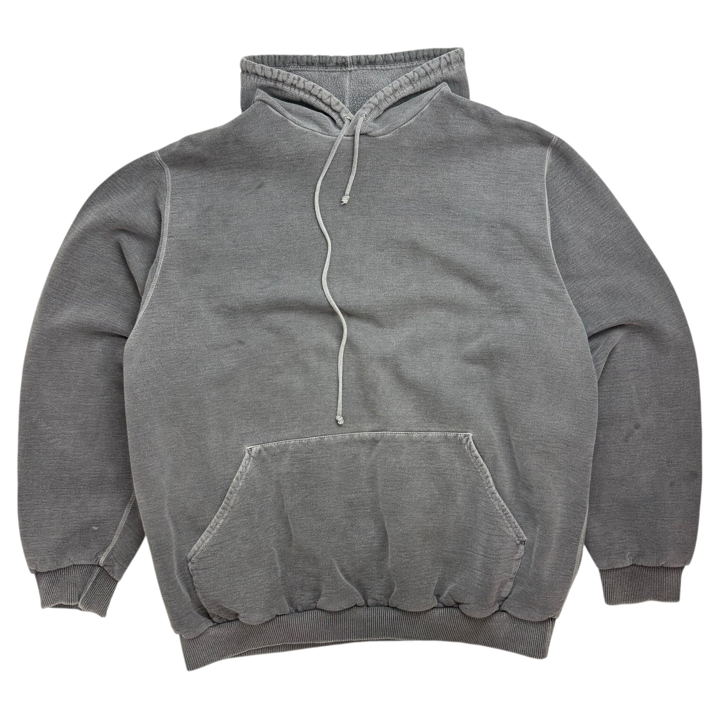 Vintage Canyon Creek Blank Hoodie Faded Grey