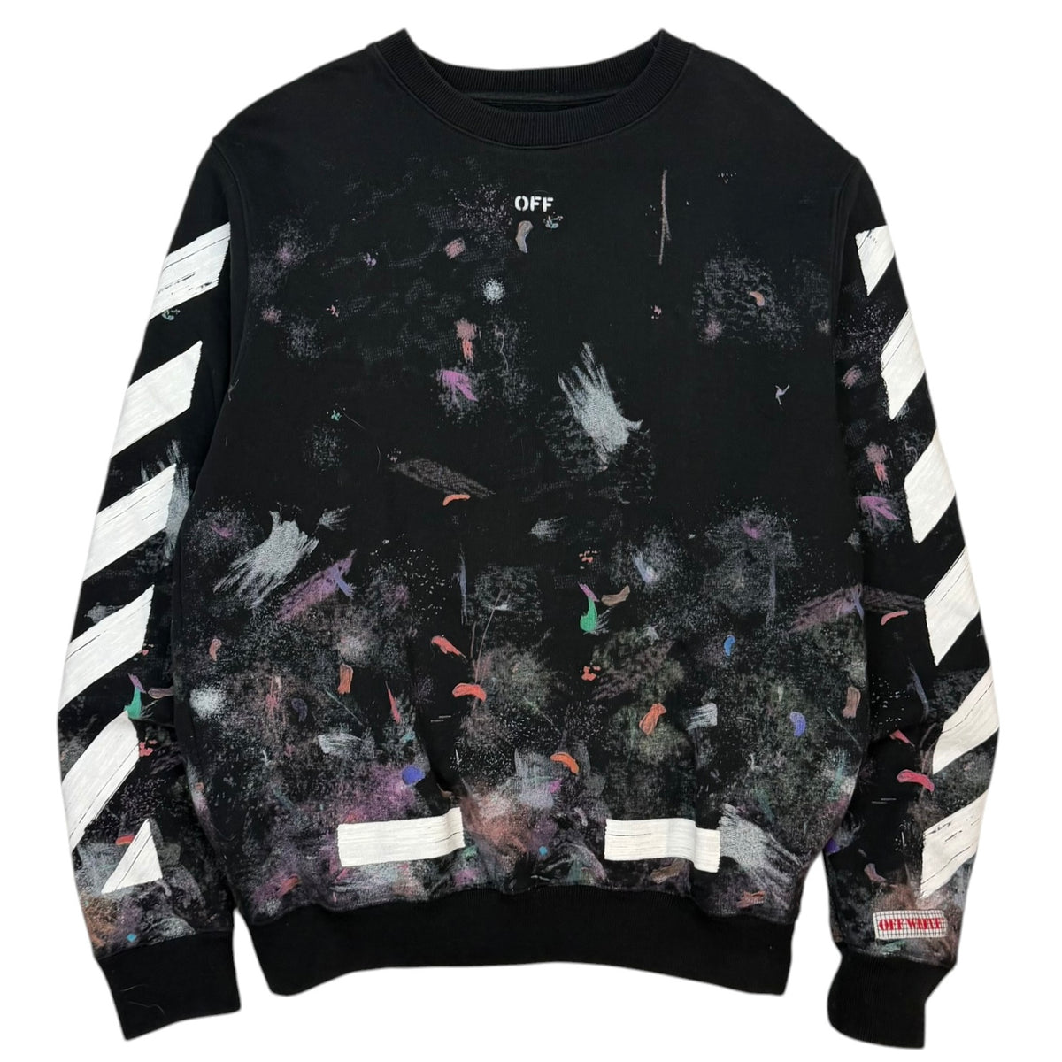 Off-White Galaxy Brushed Crewneck Black