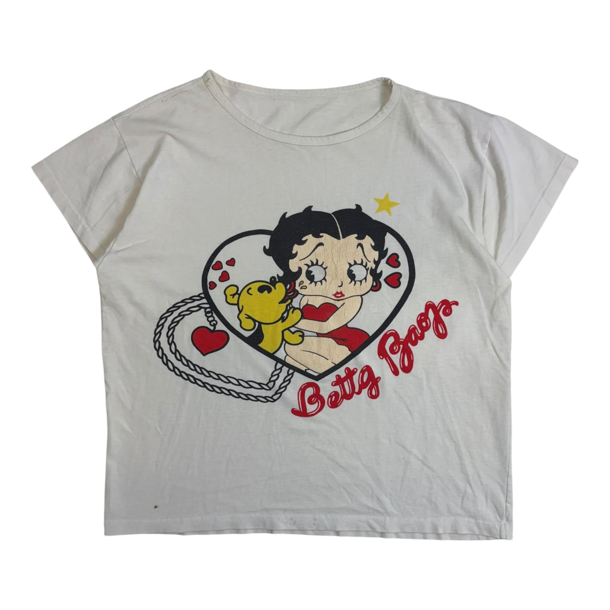 Vintage Betty Boop T-Shirt White