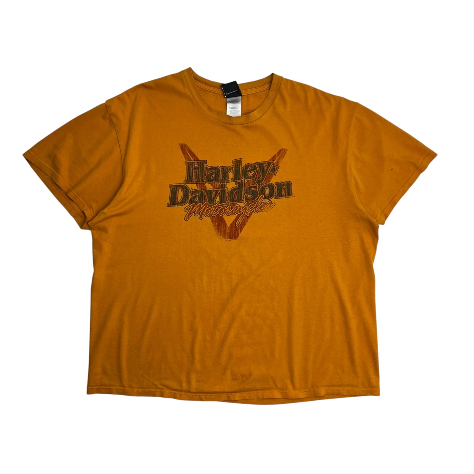 Harley Davidson Kokomo Indiana T-Shirt Squash Yellow