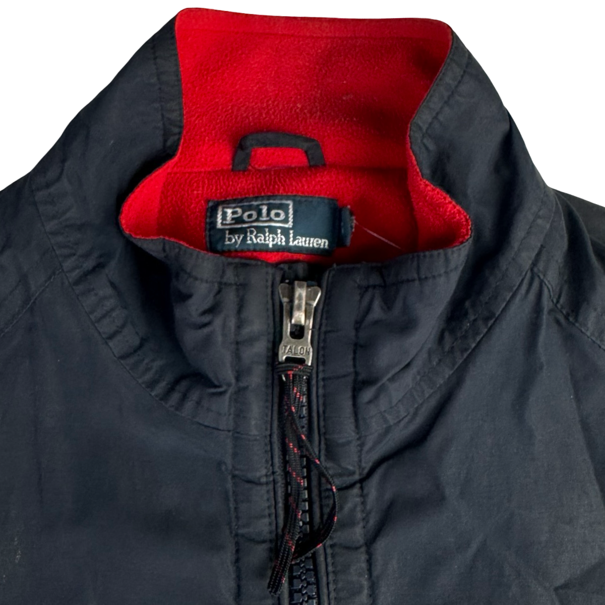 Vintage Polo Ralph Lauren Fleece Lined Jacket Navy