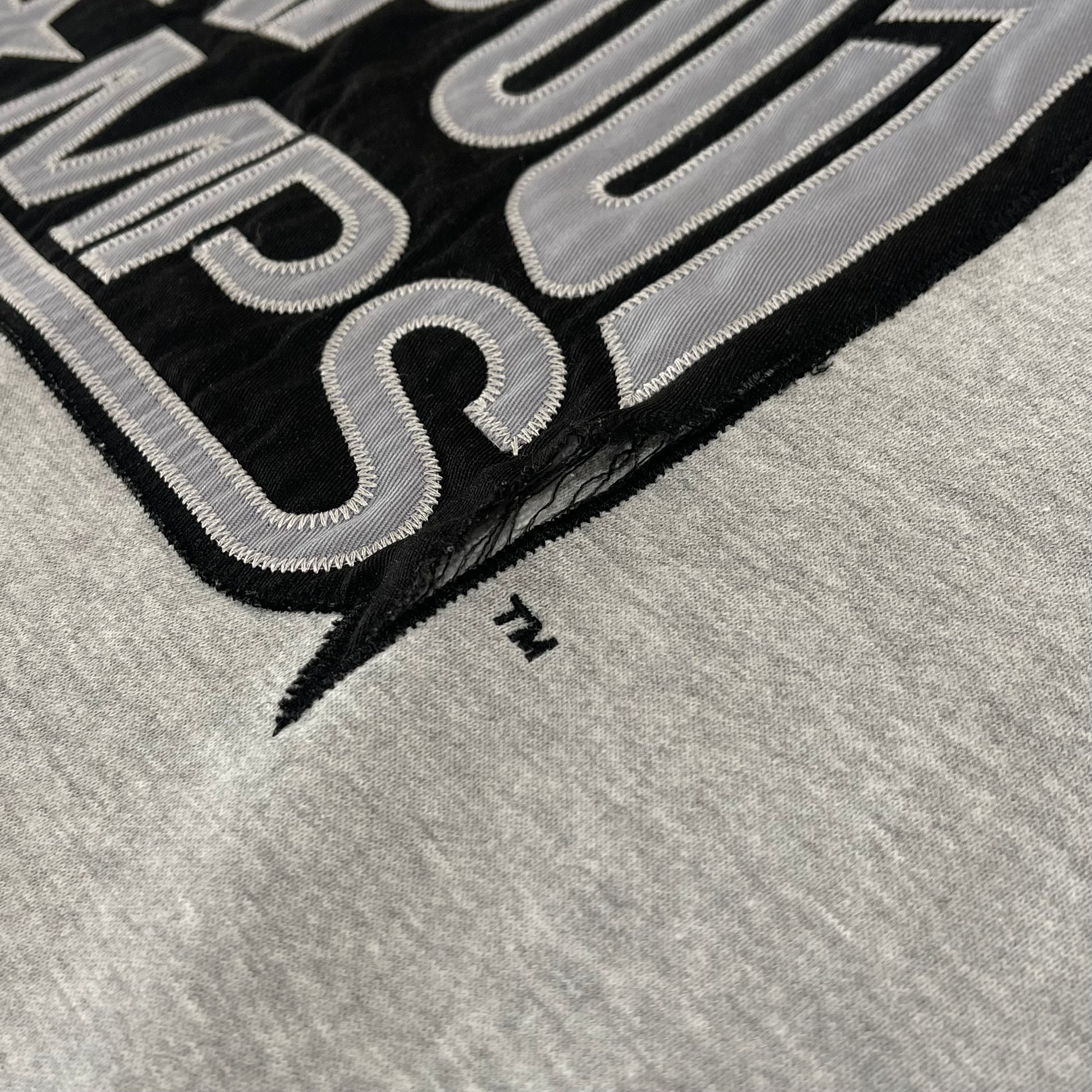 Y2K Tapout Embroidered Mall Goth Thermal Hood Hoodie