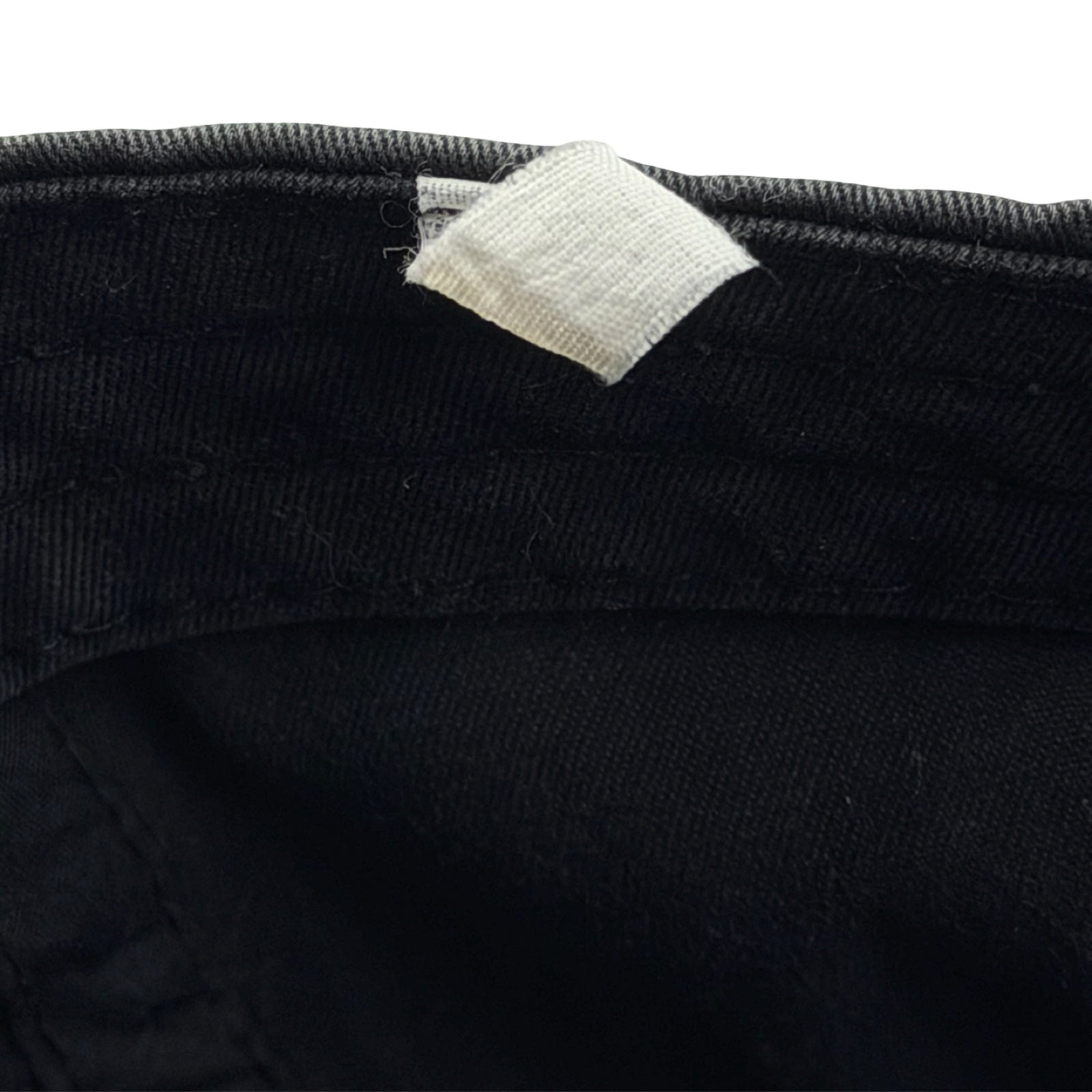Vintage Porsche Embroidered Logo Strap Back Hat Black