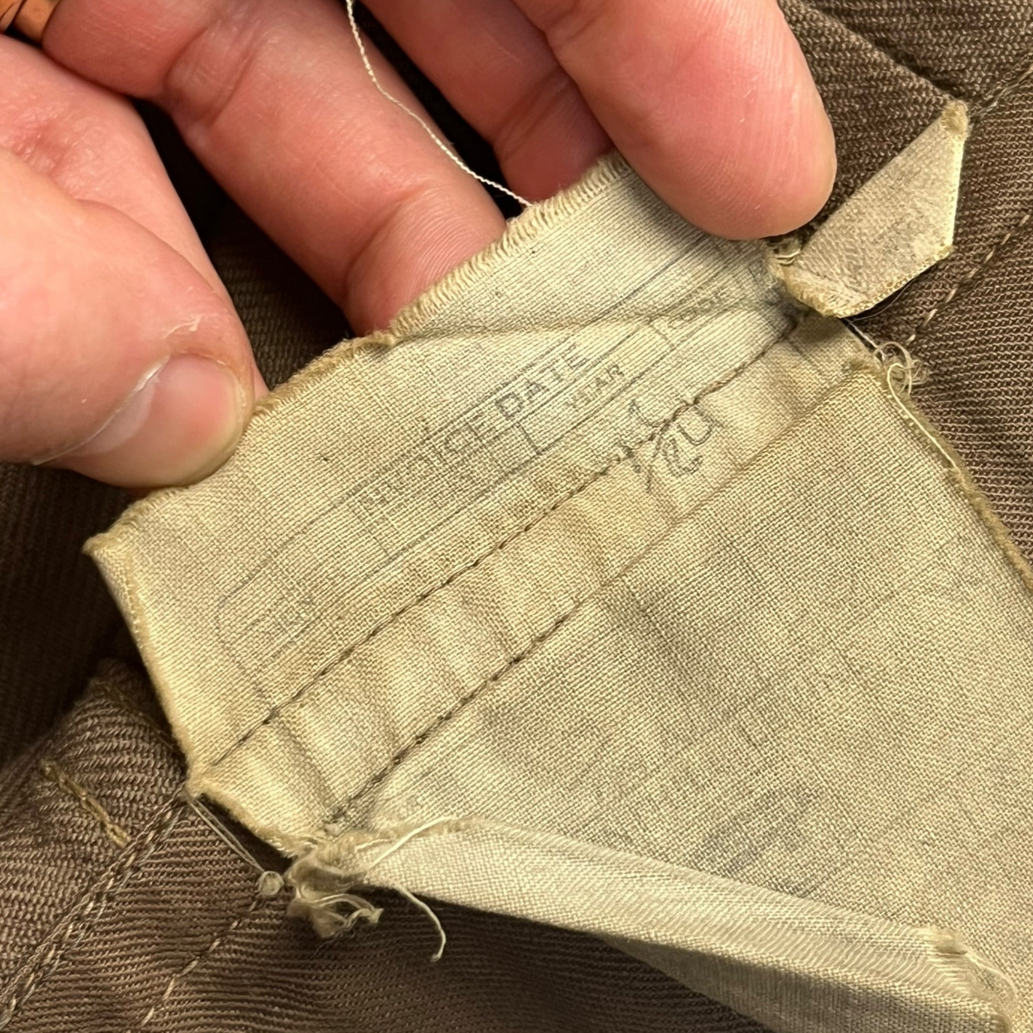 1950s Shell Car Guard Whipcord Ike Jacket