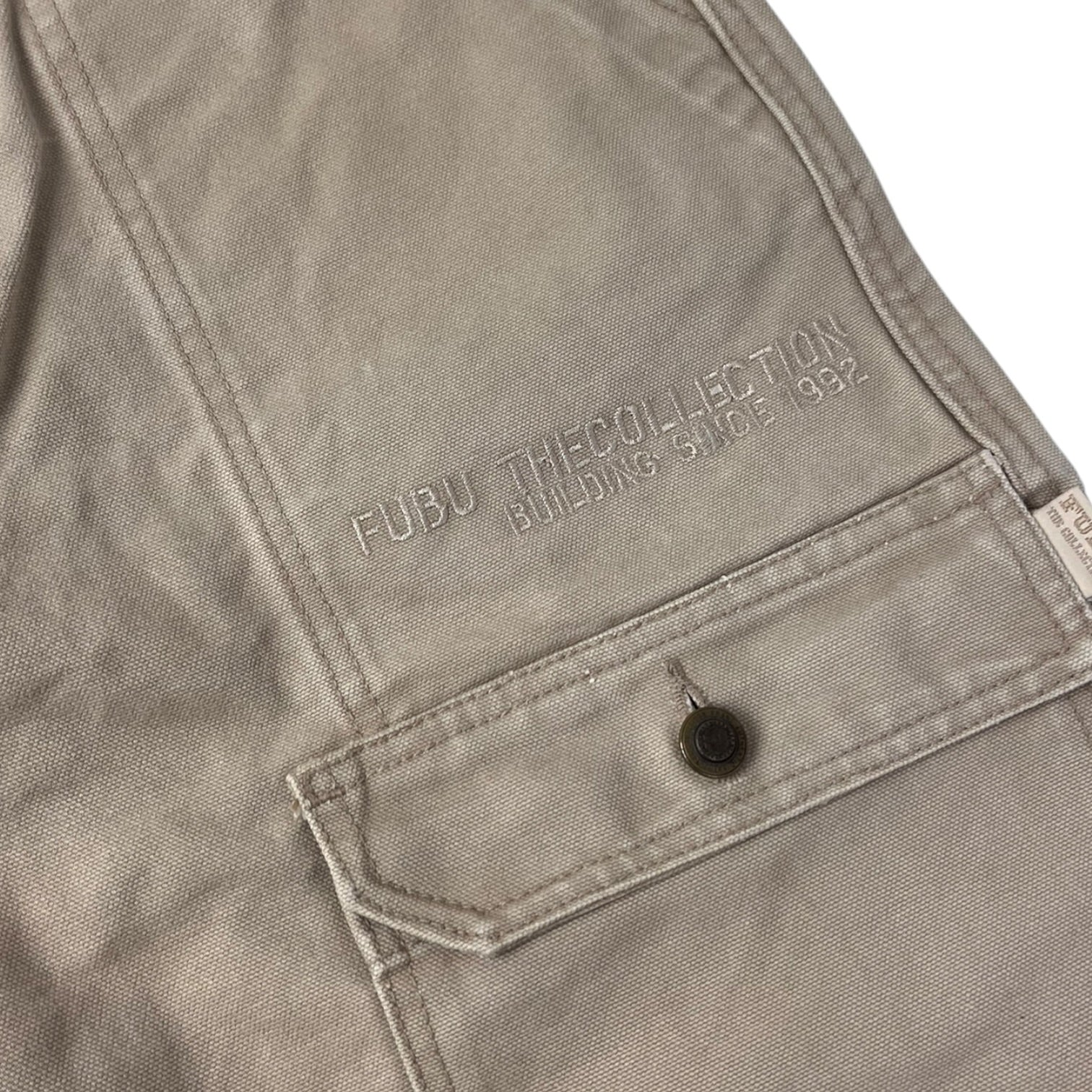 Vintage Y2K Fubu Canvas Bottoms