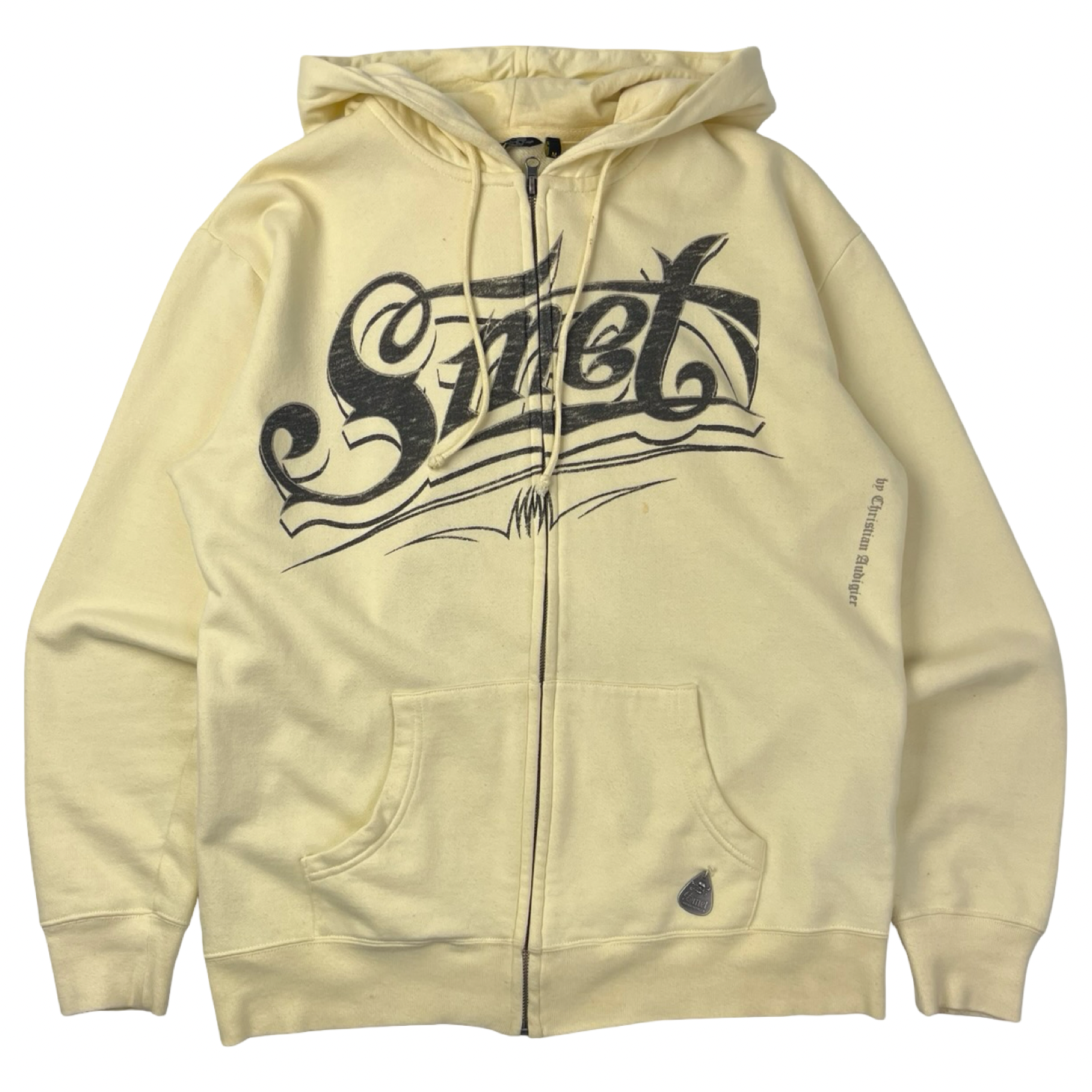 Vintage Y2K Smet by Christian Audigier Spellout Hoodie