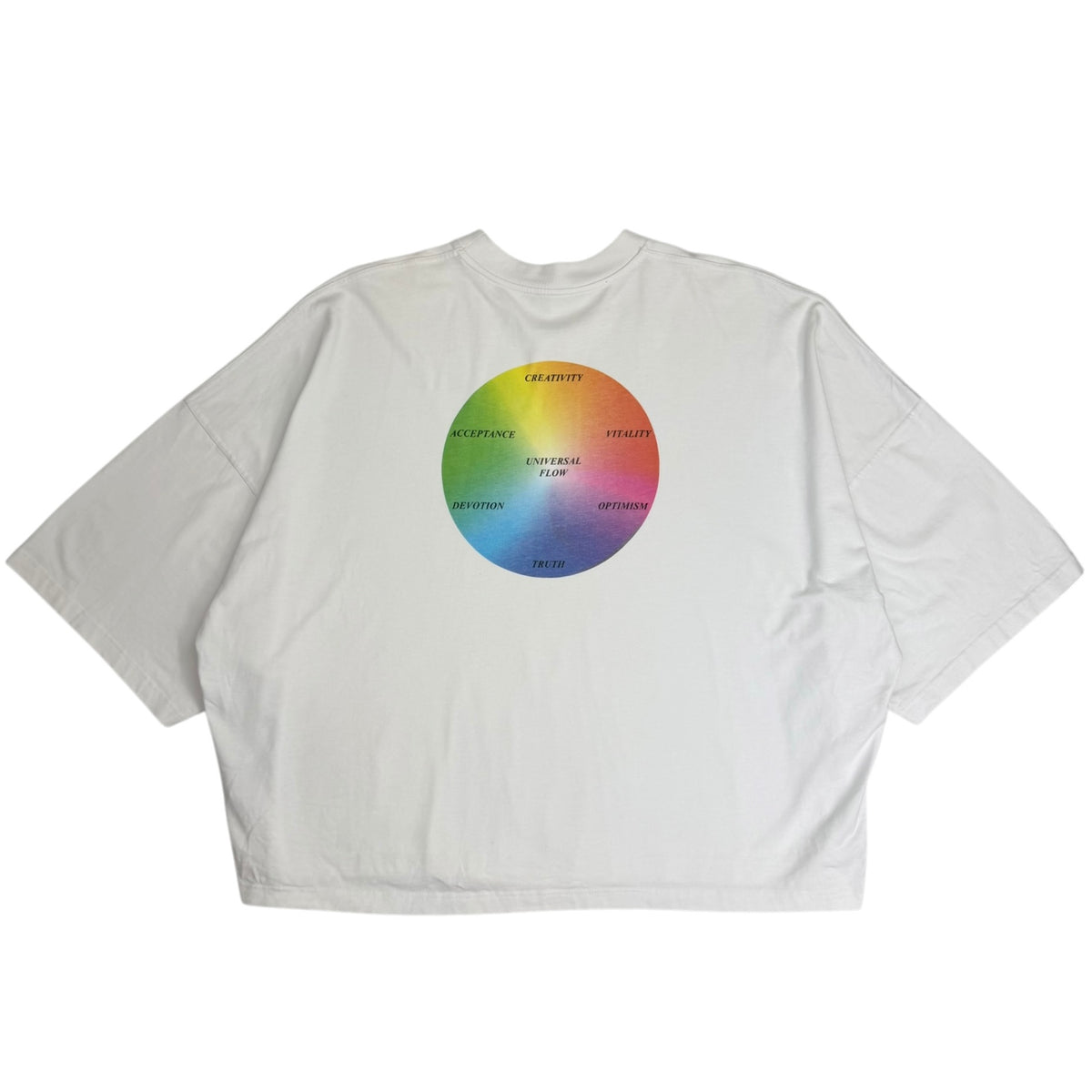 Balenciaga Universal Flow Oversized Tee White