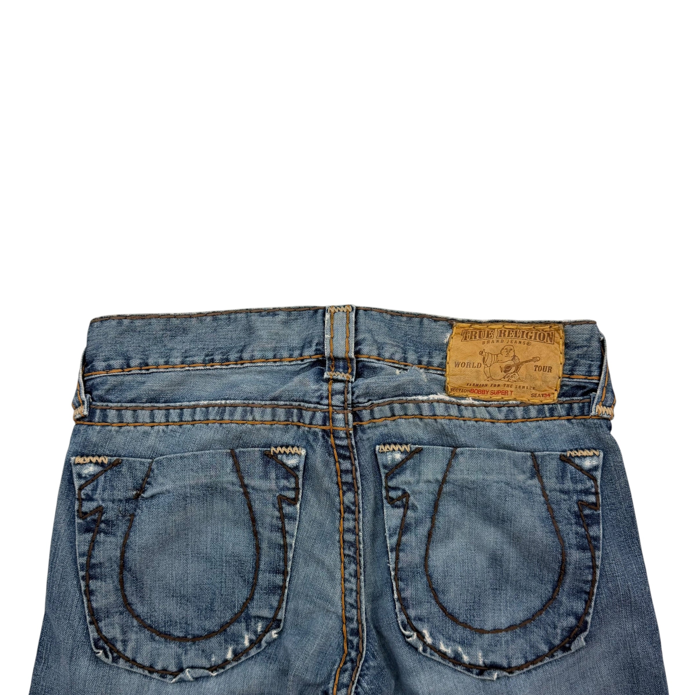 Vintage True Religion Bobby Super T Denim Pants Dark Wash