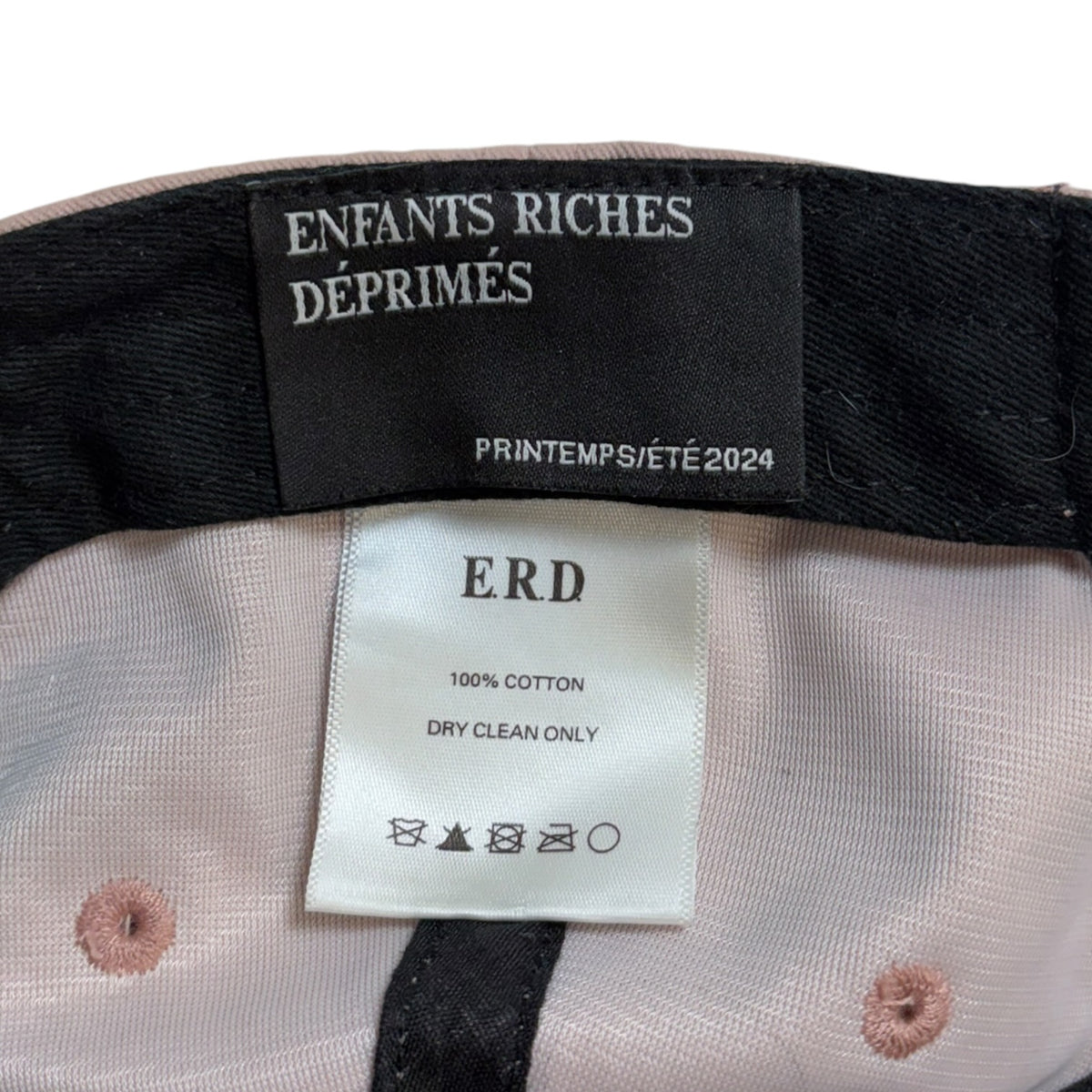 Enfants Riches Déprimés "Heroin Athletics" Cap Beige/Black