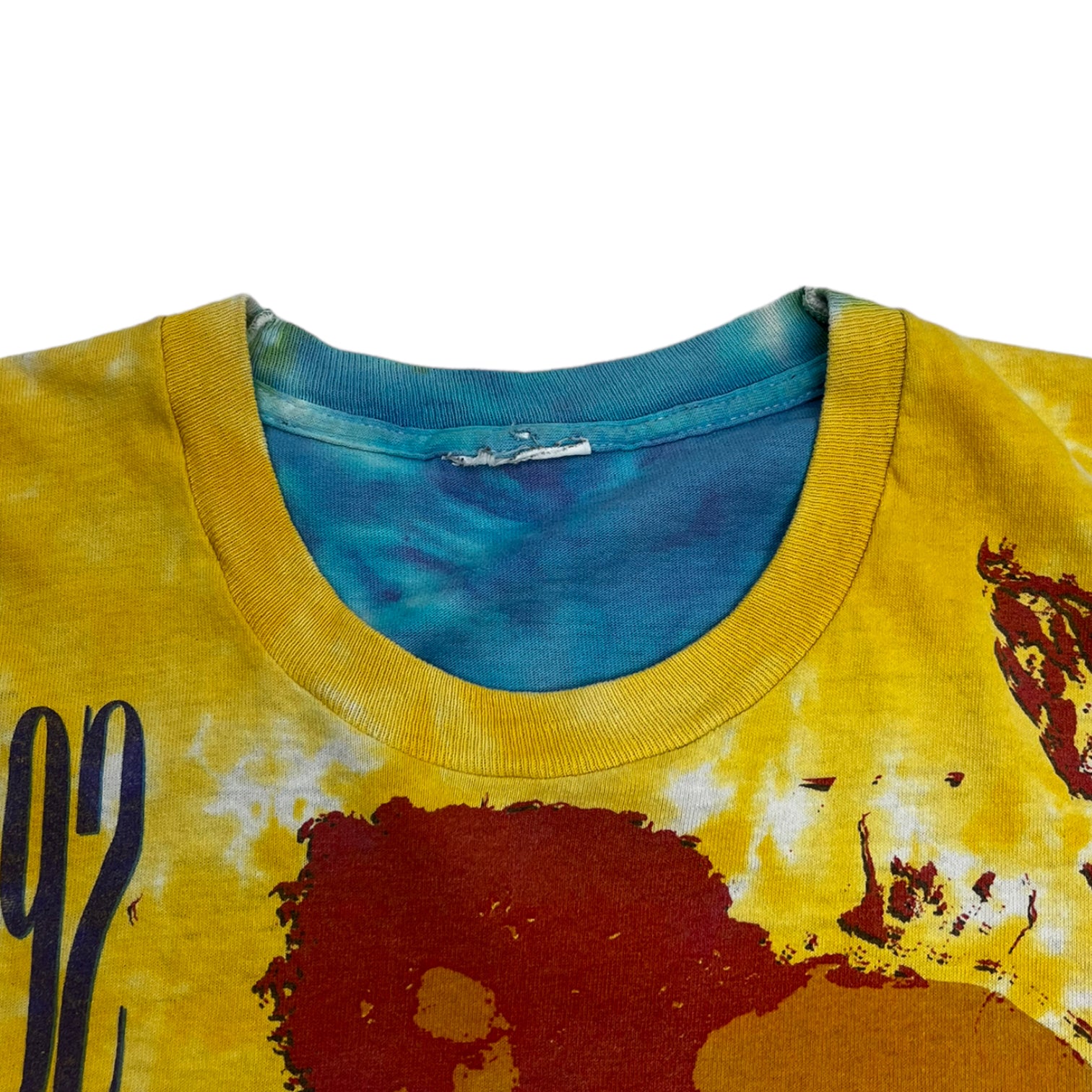 1991 Guns And Roses Tie Dye Tour Tee