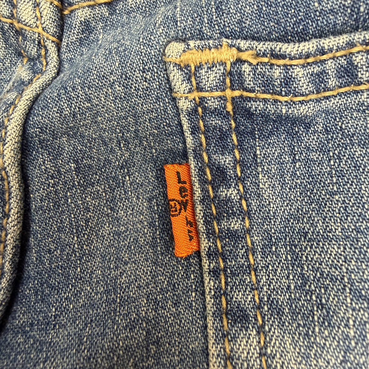 (W) Vintage Levi’s Orange Tab Jeans Blue