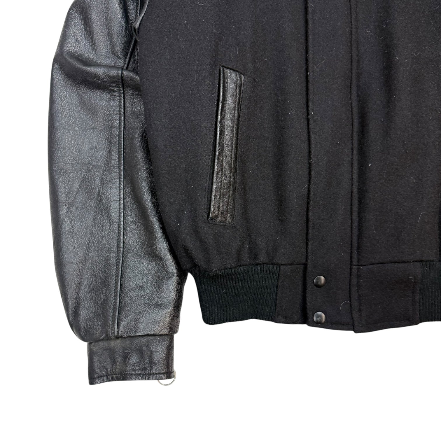 Vintage Old Dutch Chips Leather Jacket