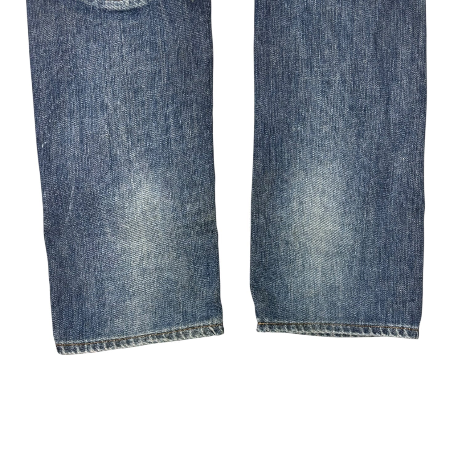 Evisu Big Diacock Robot Arch Straight-Leg Jean Dark Wash
