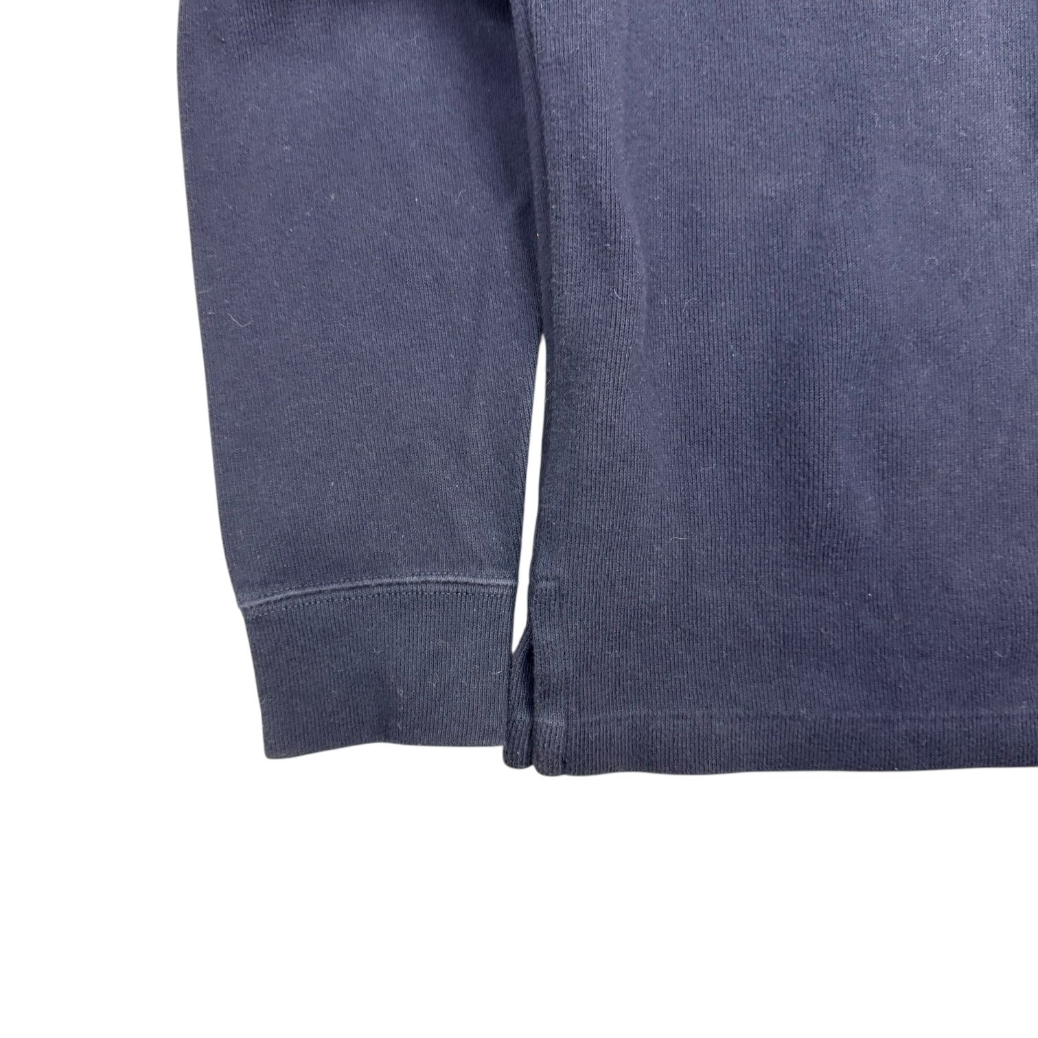 Vintage Polo Ralph Lauren Quarter Zip Sweater Navy Blue