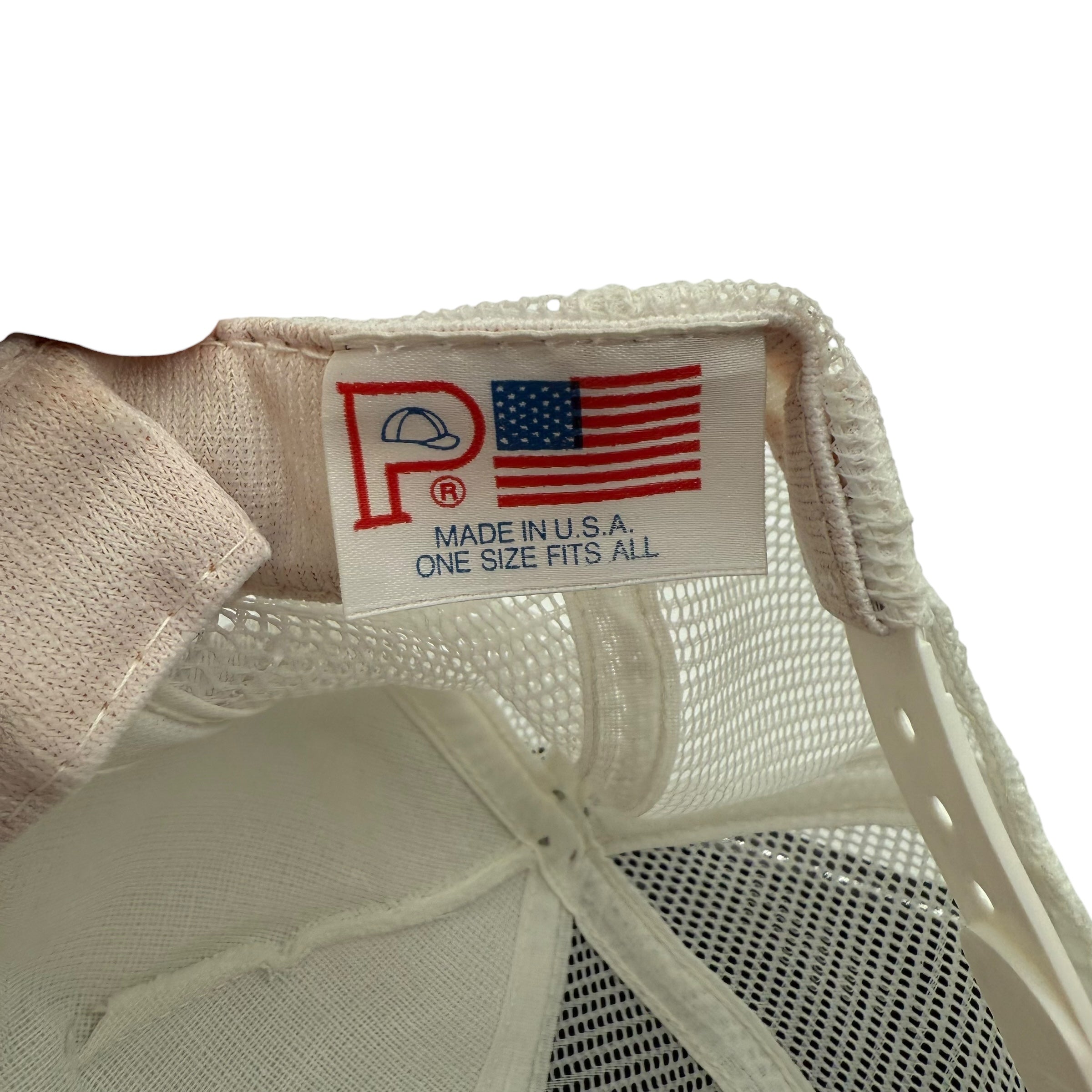 Vintage Dale Earnhardt Goodwrench Racing Trucker Hat White