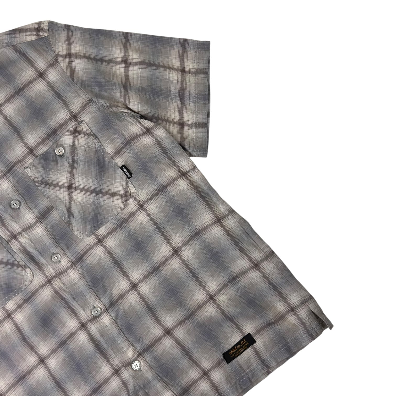 Neighborhood Onbre Check Button Up Shirt