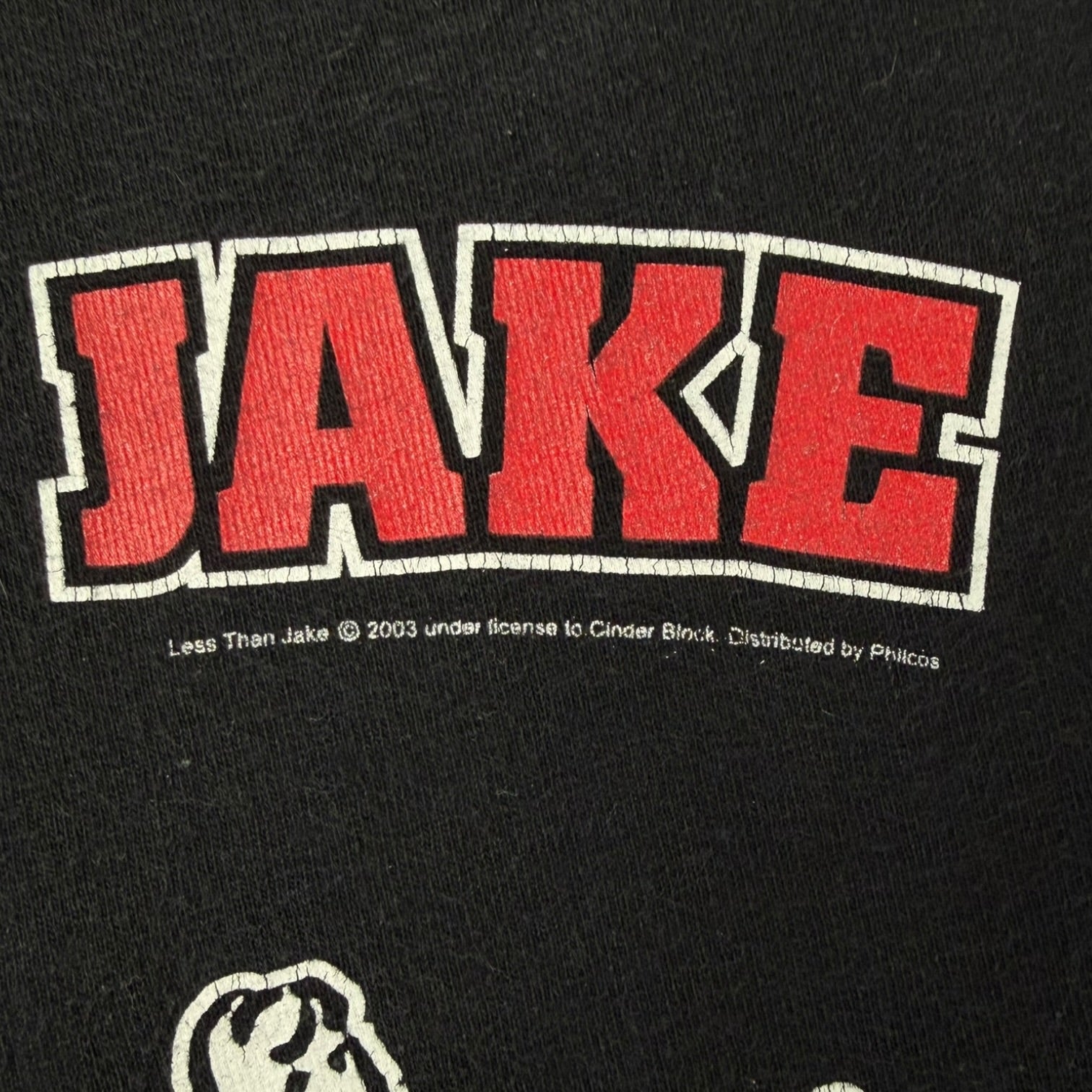 2003 ‘Less Than Jake’ X-Ray T-Shirt Black