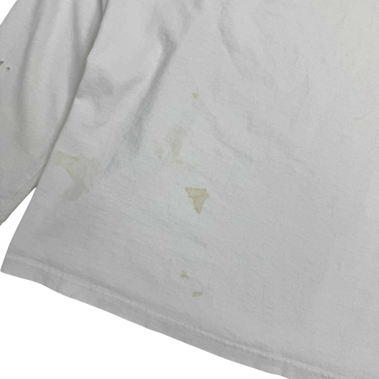 Vintage Nike Centre Swoosh L/S Tee White