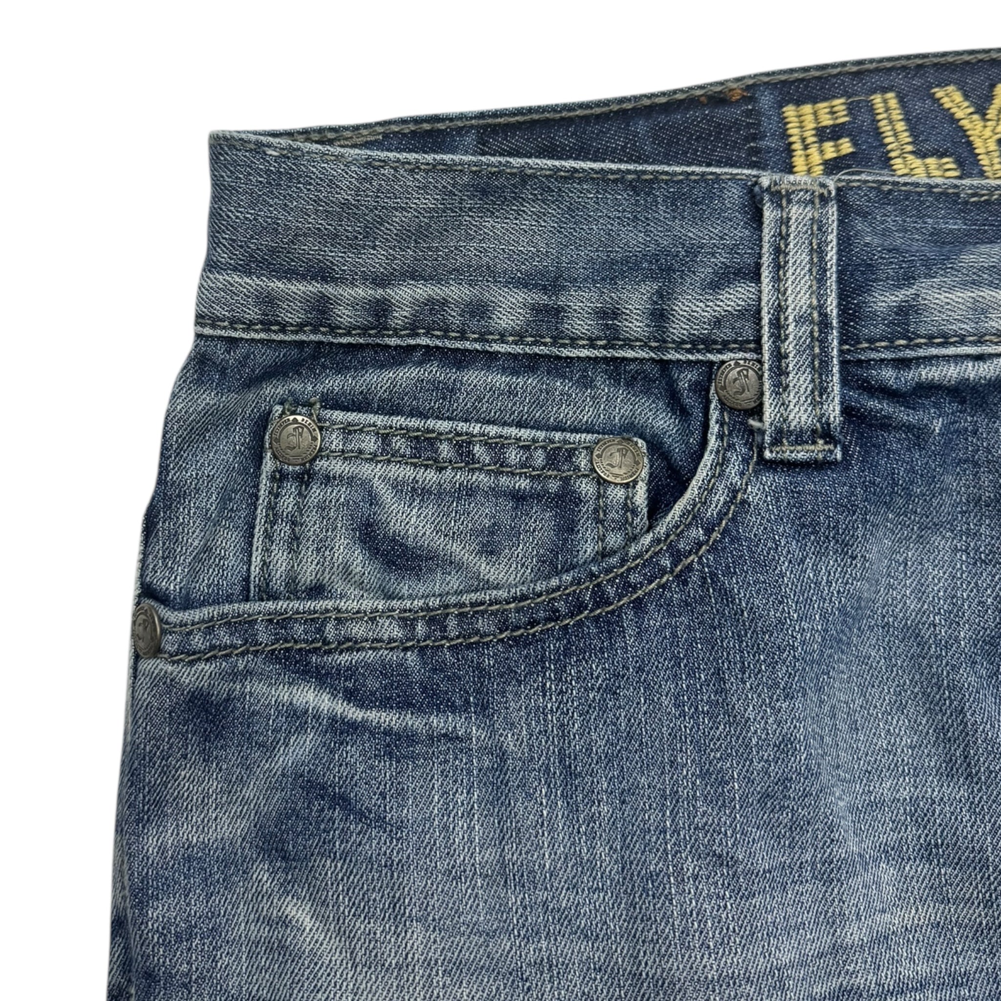 Vintage Y2K Flypaper Euro Denim Light Blue Wash