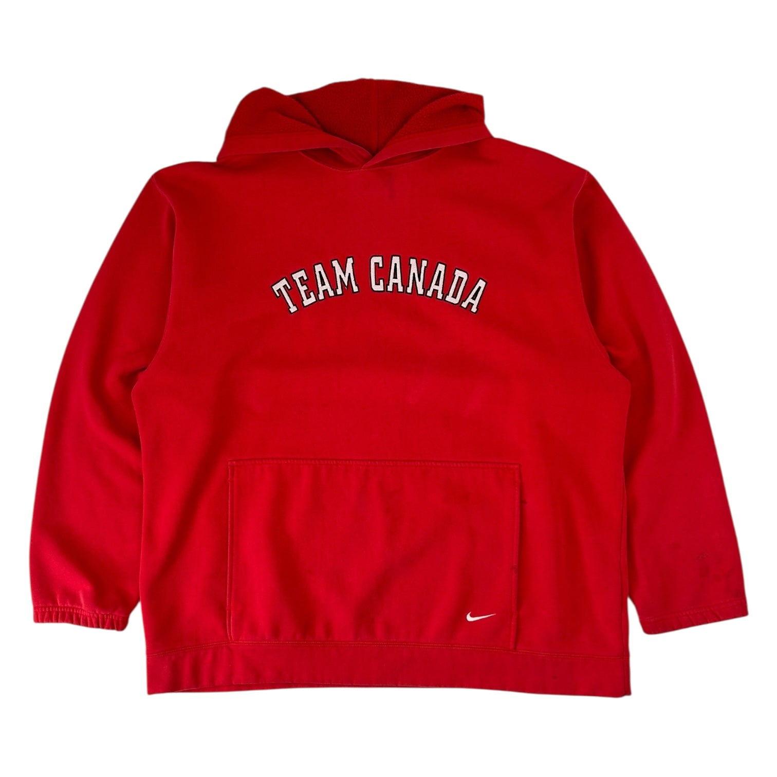 Vintage Nike Team Canada Hoodie Red