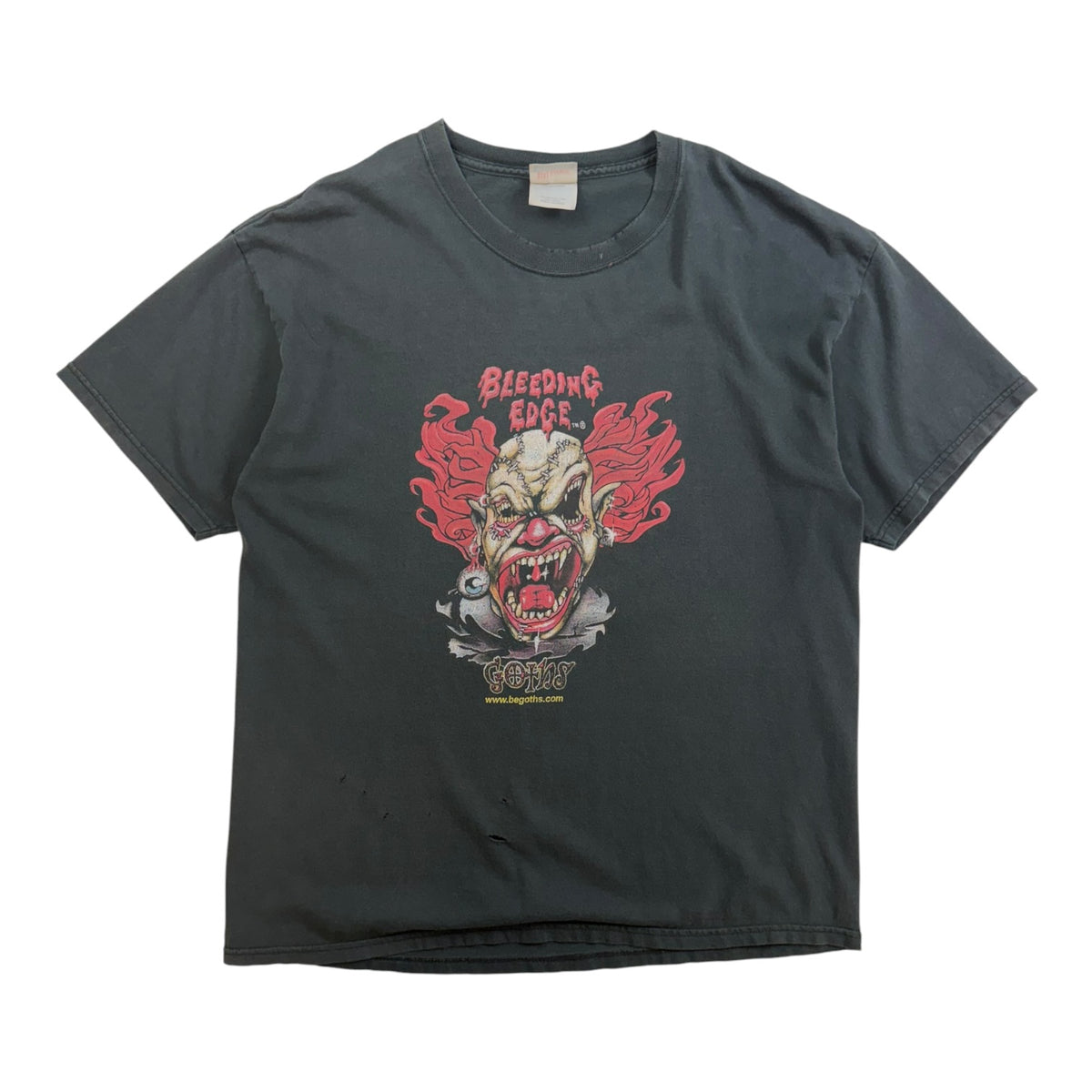 Vintage Bleeding Edge Goths T-Shirt Black