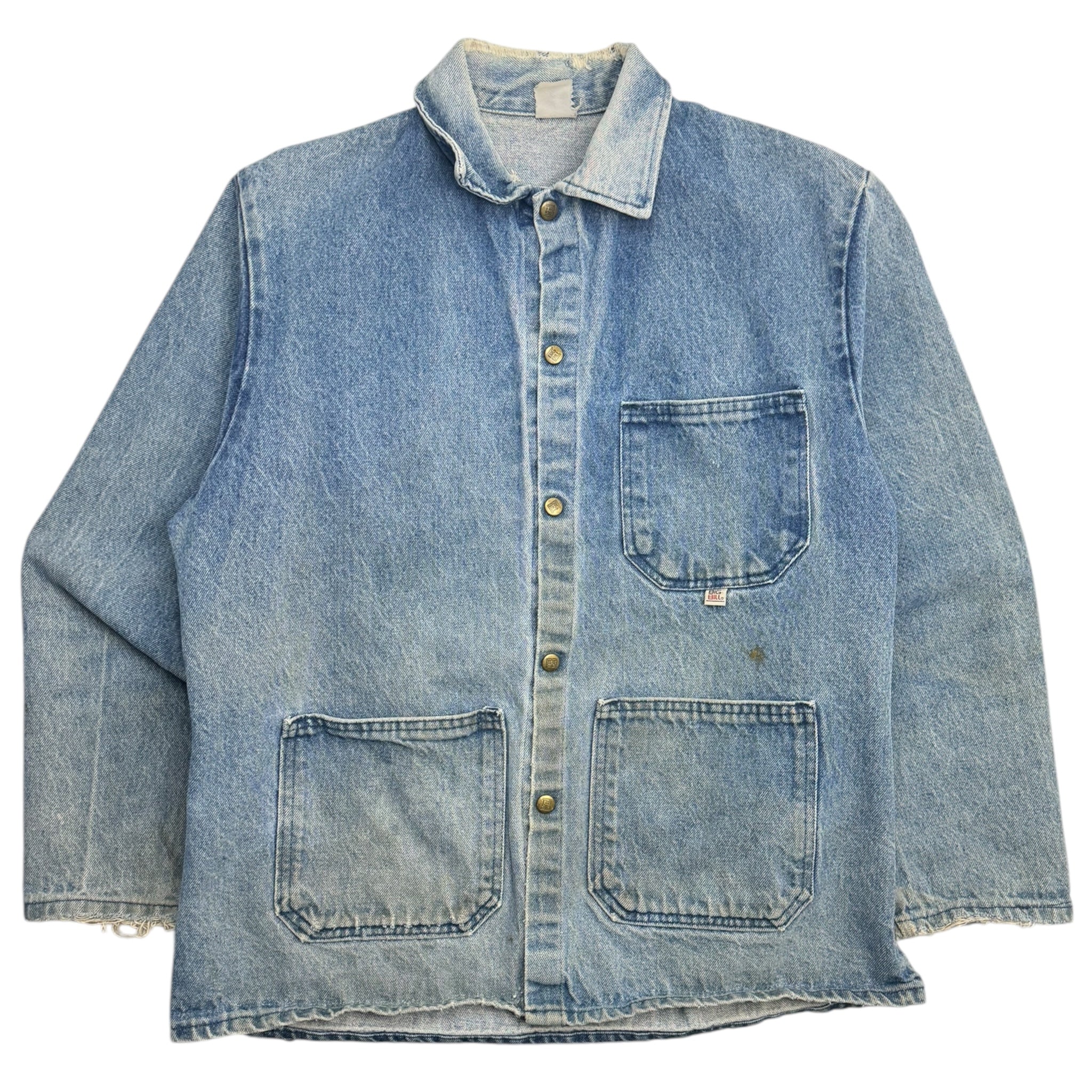 Vintage Big Bill Denim Chore Work Jacket