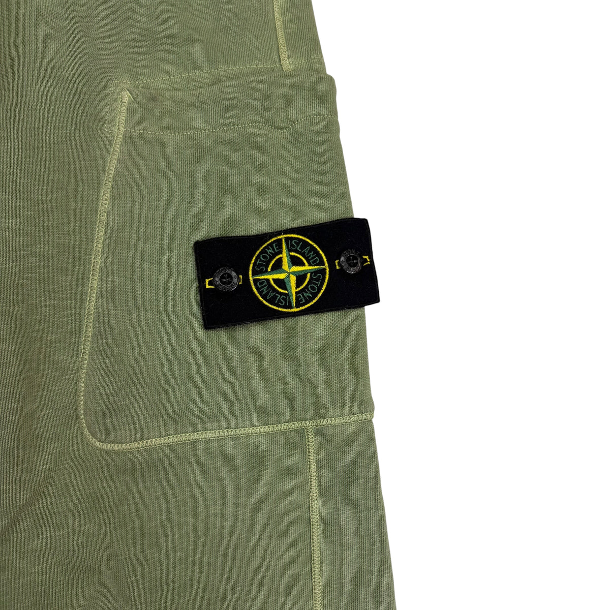 Stone Island Straight Leg Sweatpants Green