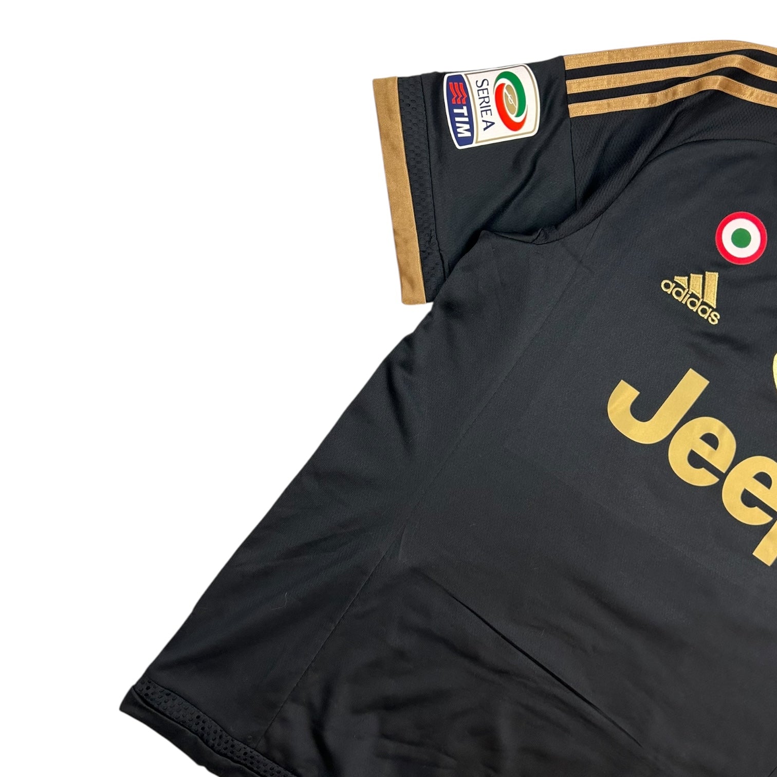 Adidas Juventus Giorgio Chiellini Home Jersey Black/Gold