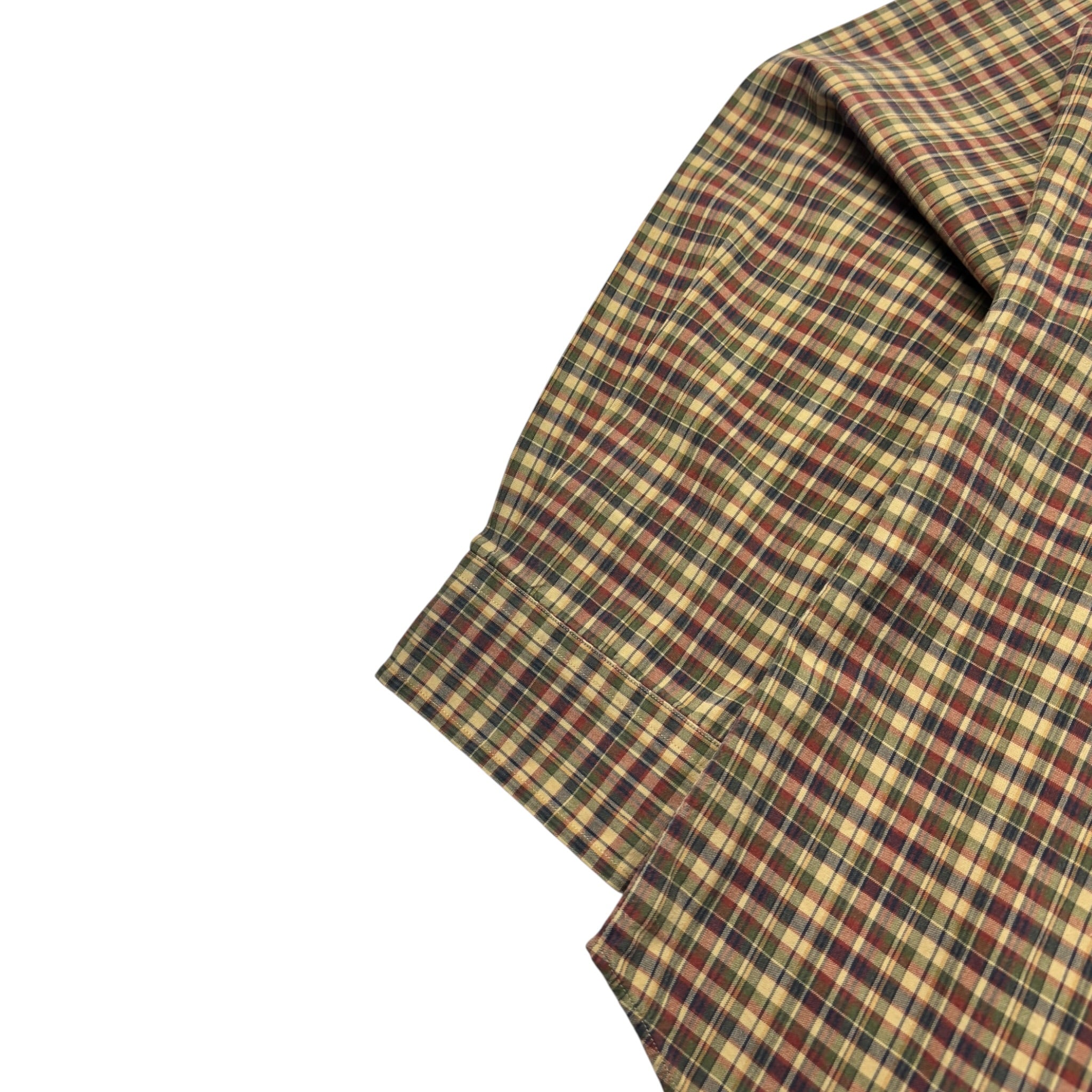 Vintage Ralph Lauren Button Up Shirt Dark Yellow