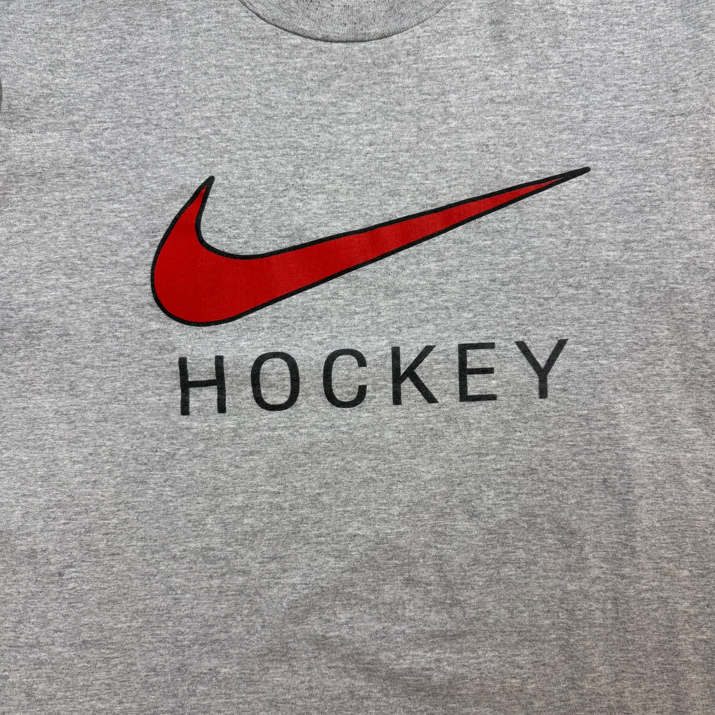 Vintage Nike Hockey Team Canada Tee Grey