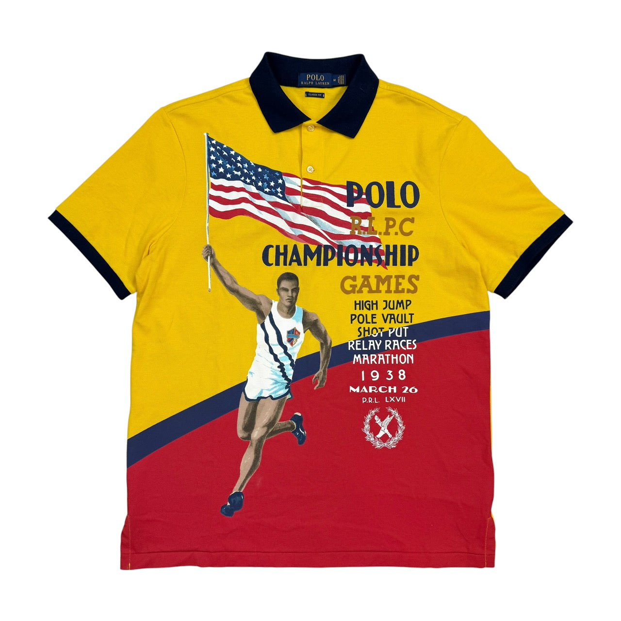 Polo Ralph Lauren RLPC Championship Games Polo Yellow